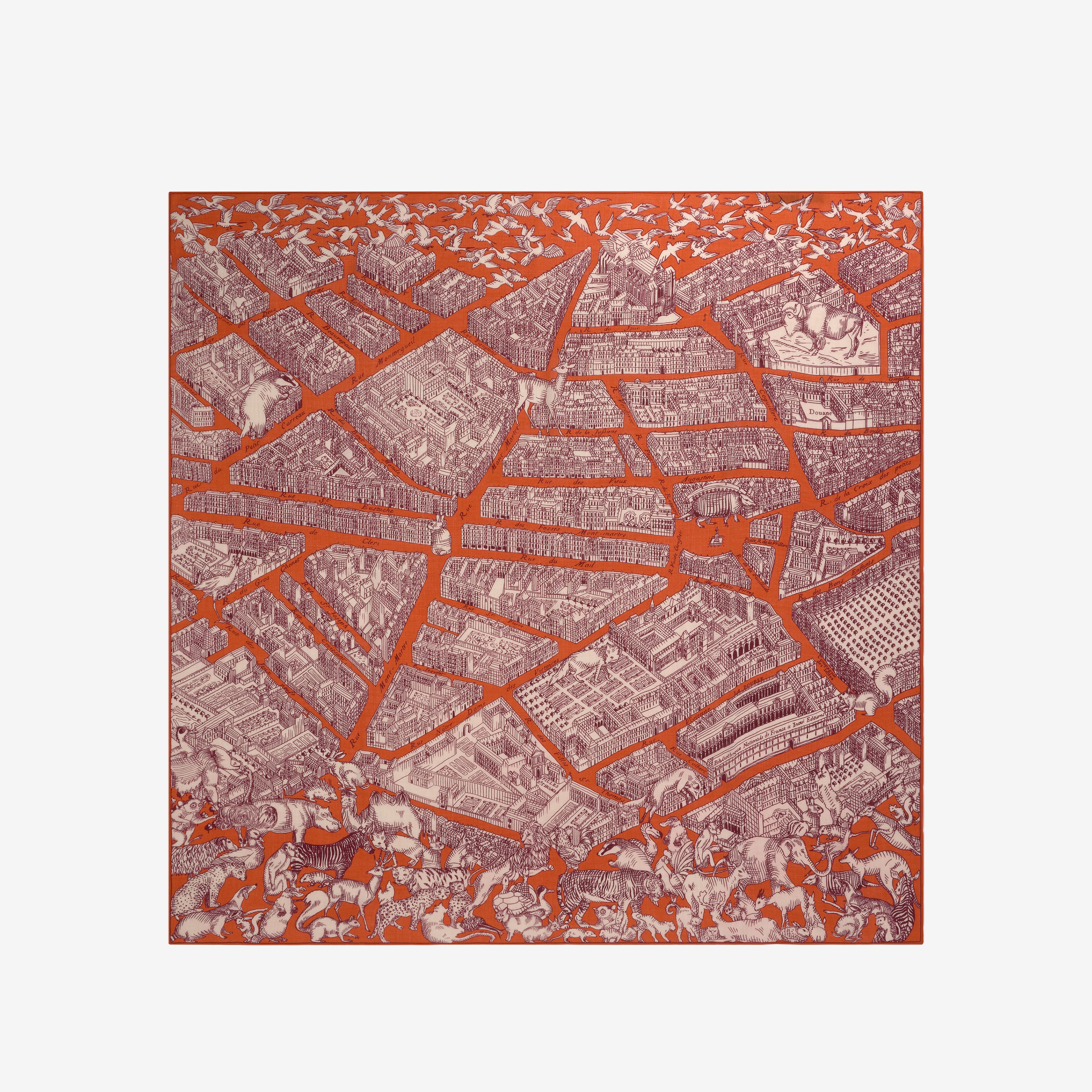 Square 130 - Turgot - Orange