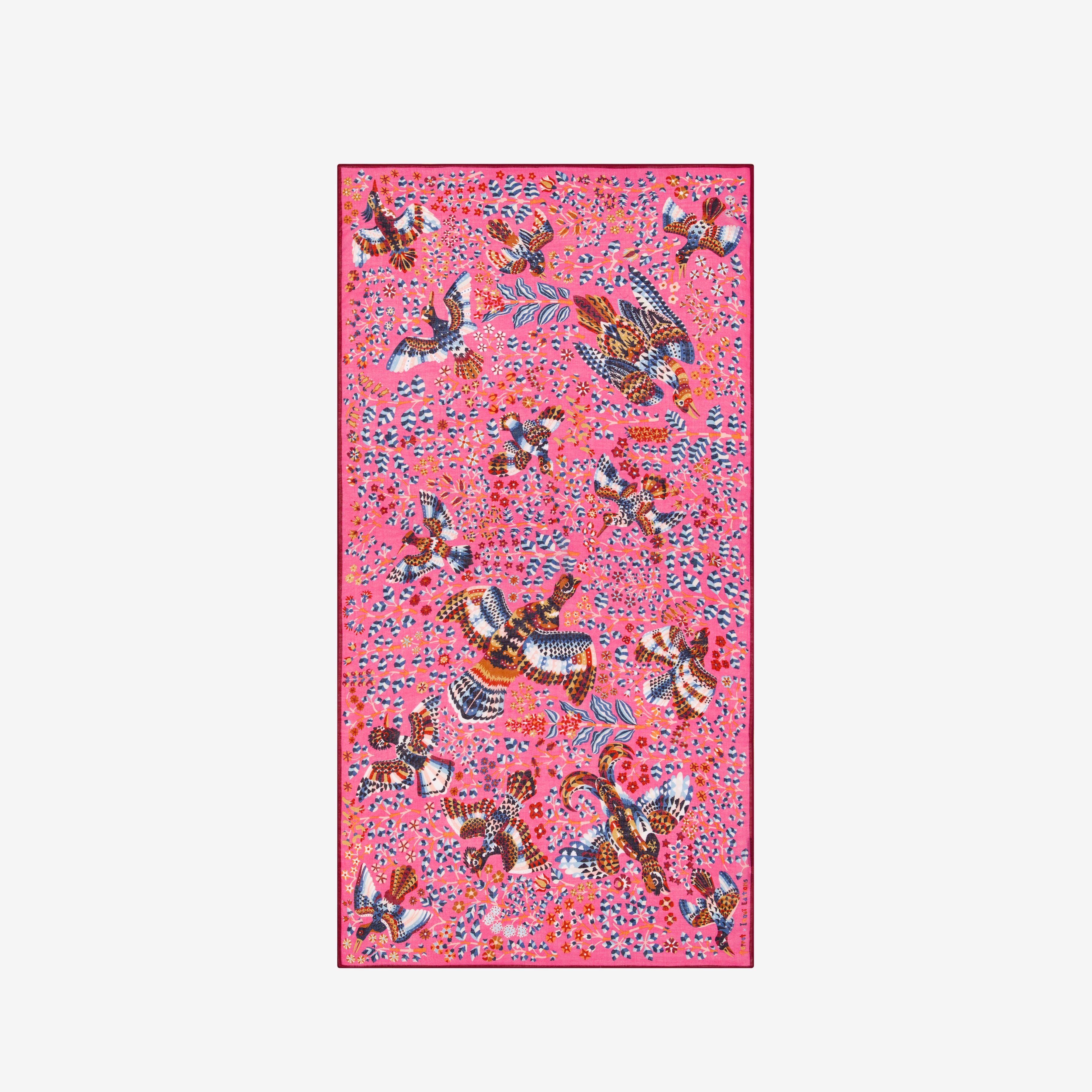 Bufanda 100 - Rene Perrot - Fucsia
