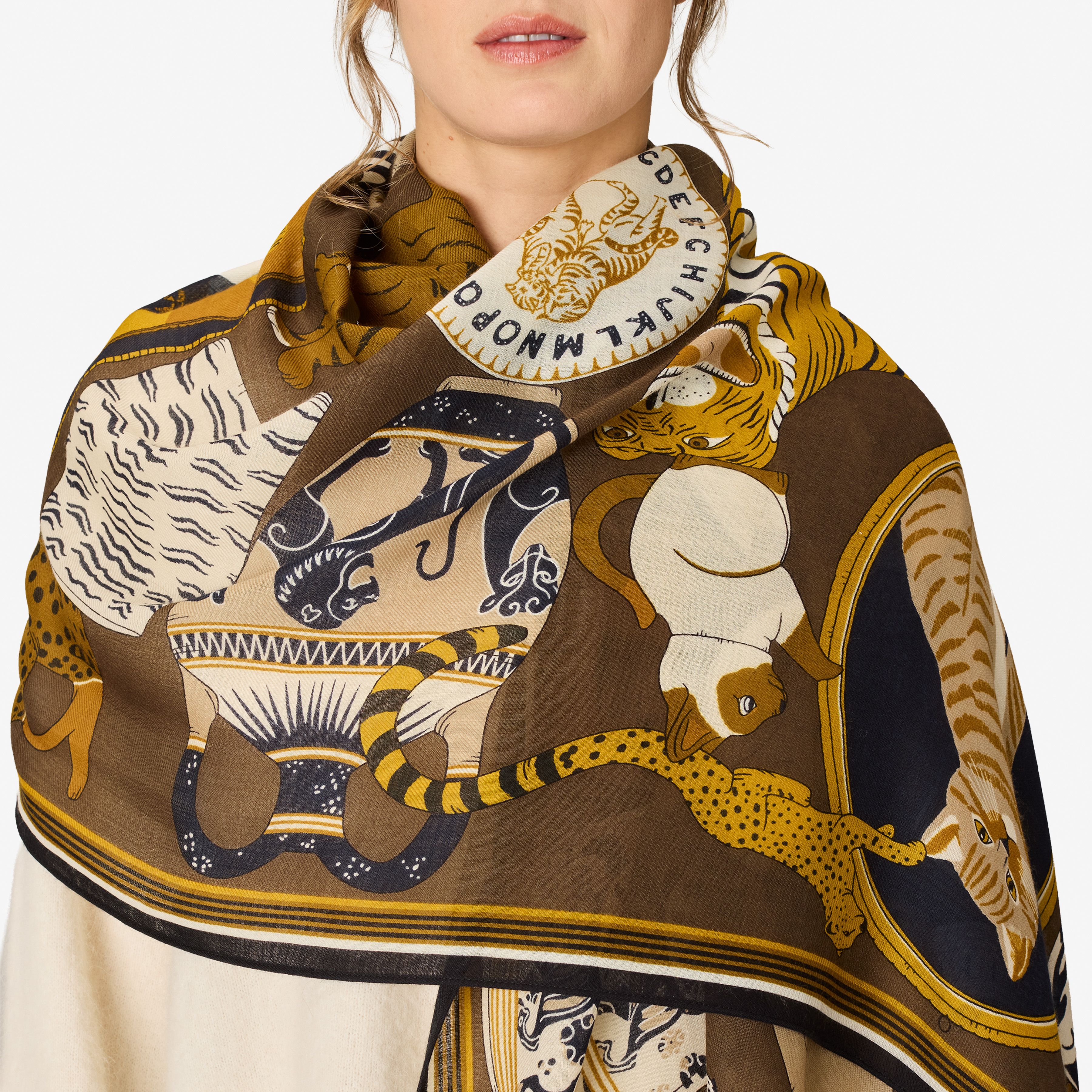 Scarf 70 - Collectionneur - Khaki