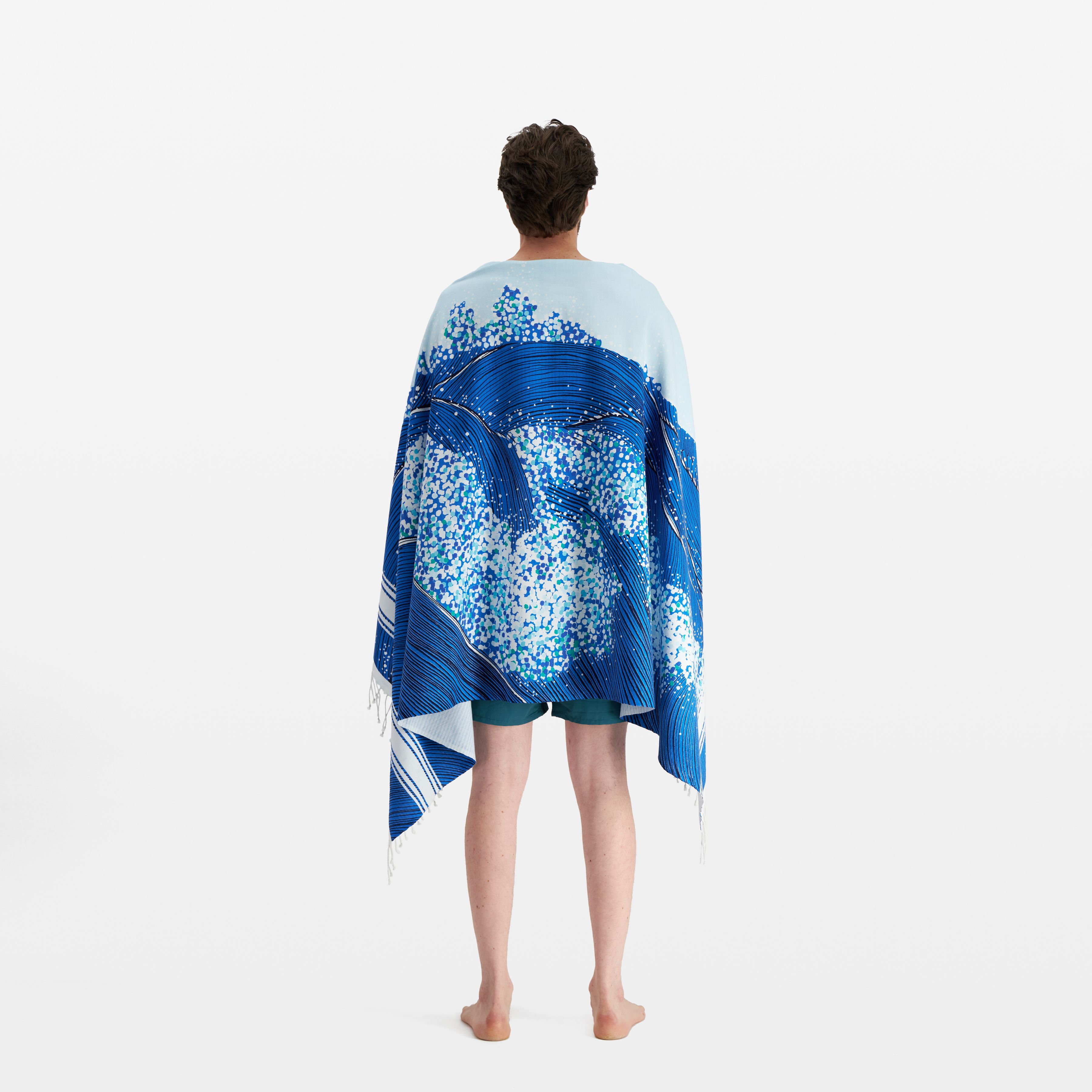 Fouta Towel 100 - Ecume - Blue