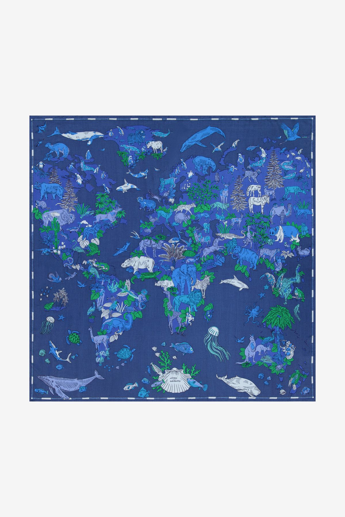 Square 130 - Atlas - Blue