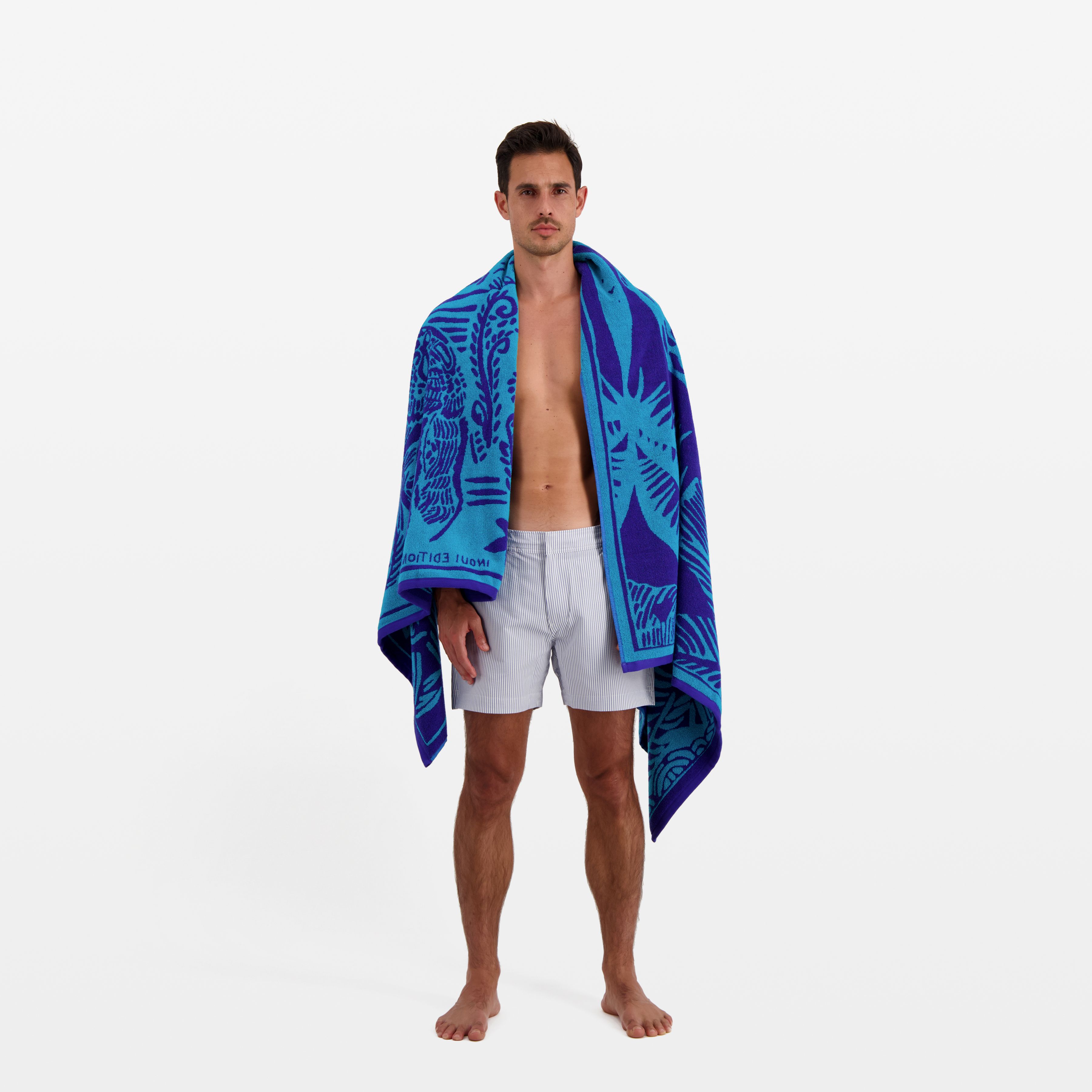 Beach Towel - Dromadaire - Blue