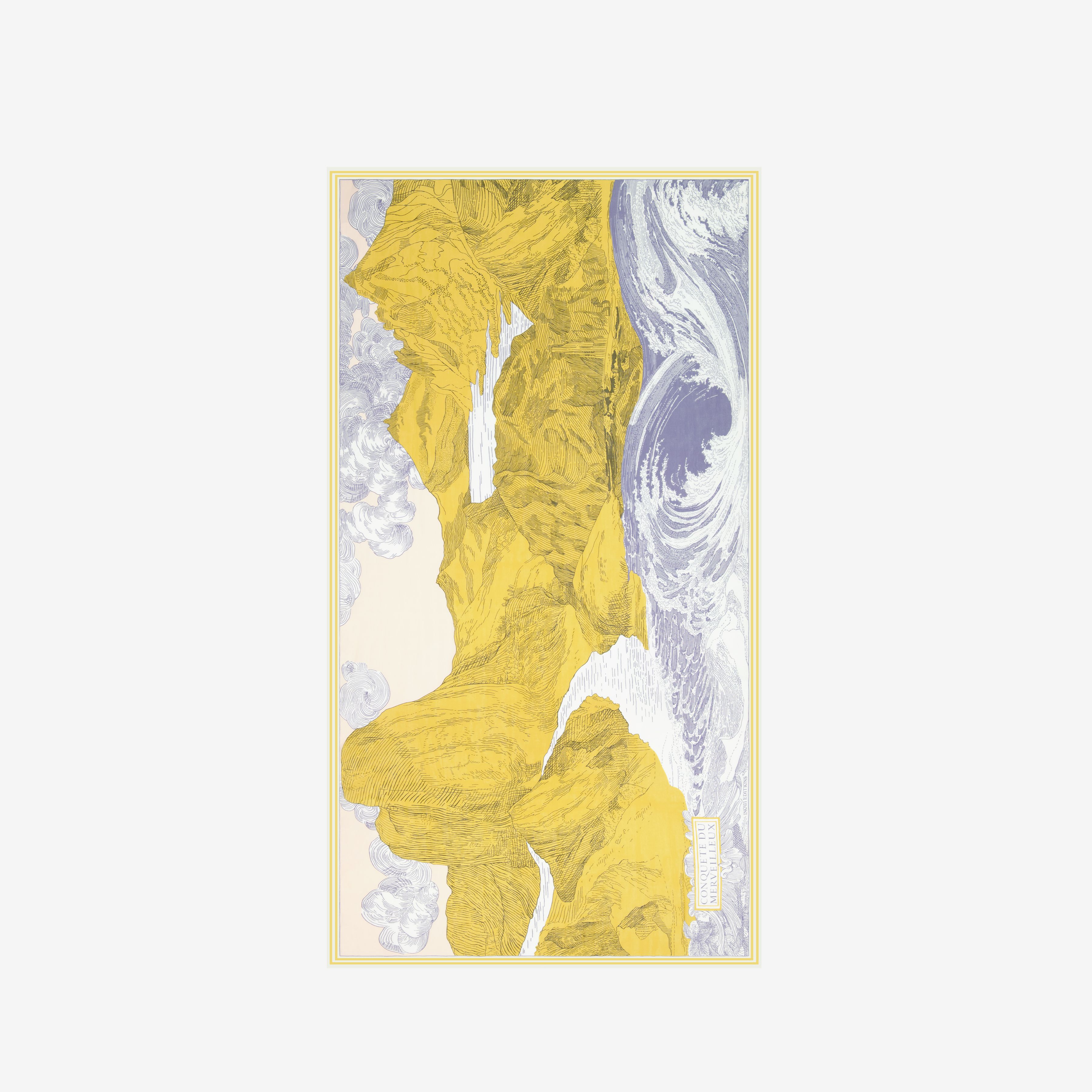 Scarf 100 - Balthazar - Yellow