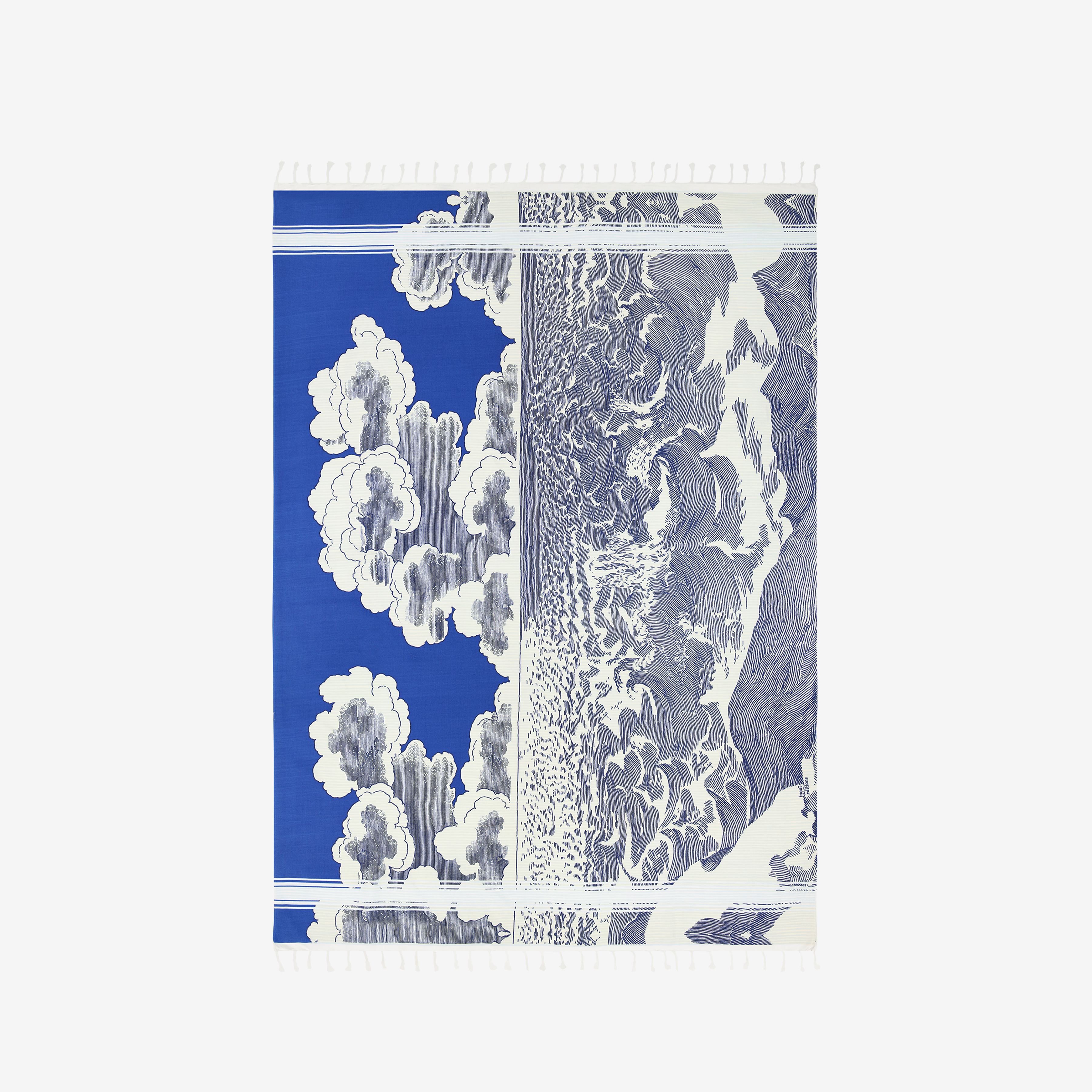 Fouta 140 - Oceanique - Bleu Marine