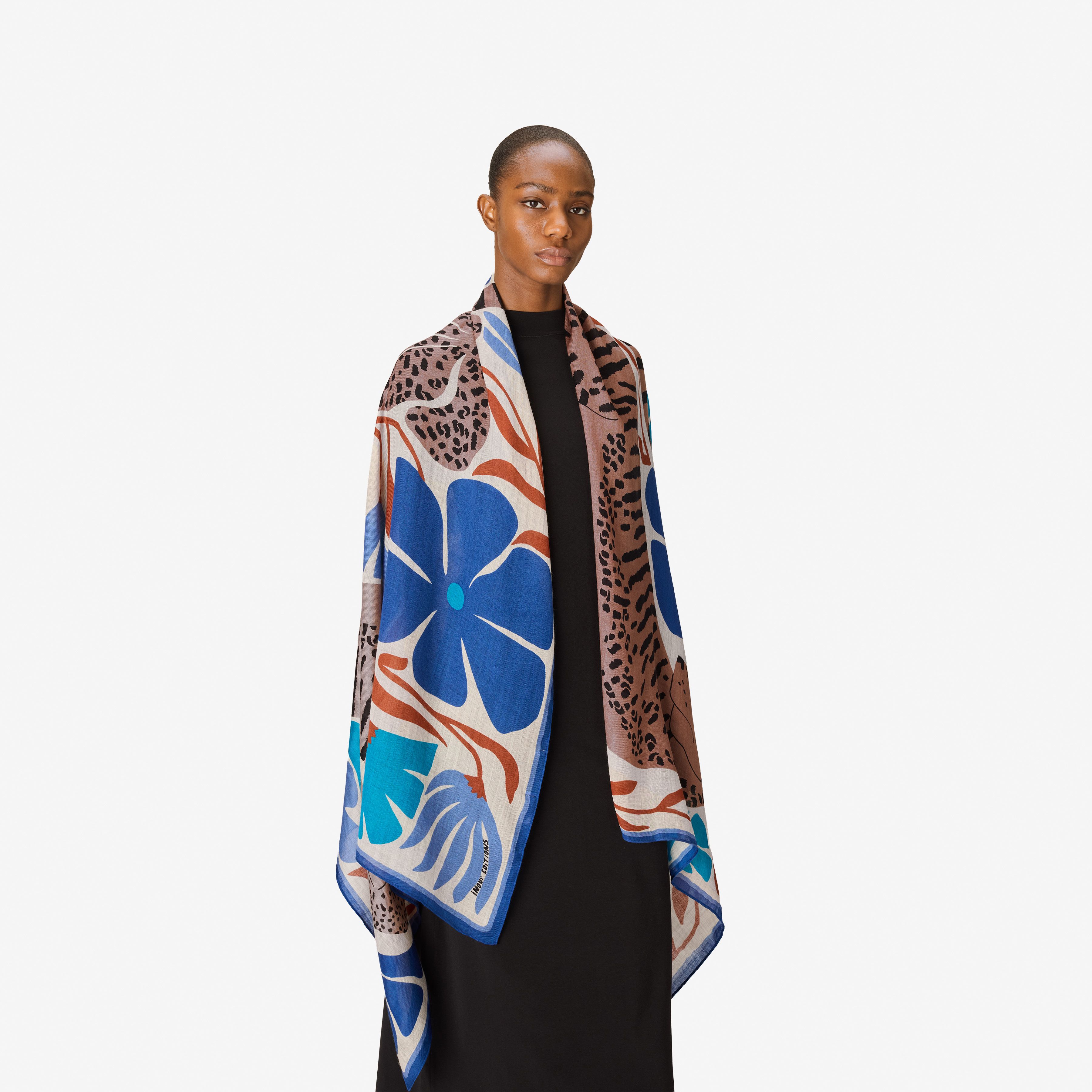 Scarf 100 - Panteo - Blue