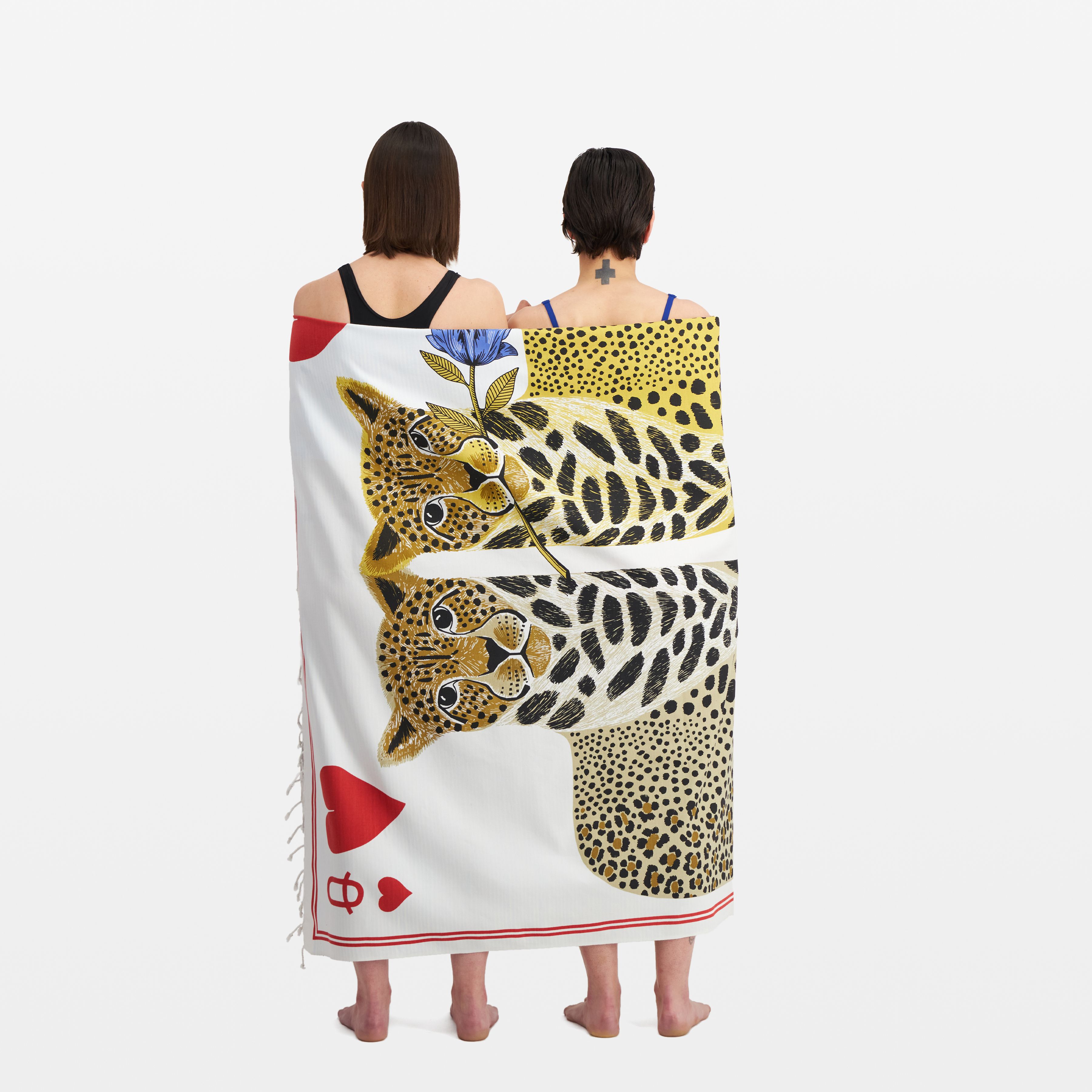 Fouta Towel 140 - Queen & Queen - White