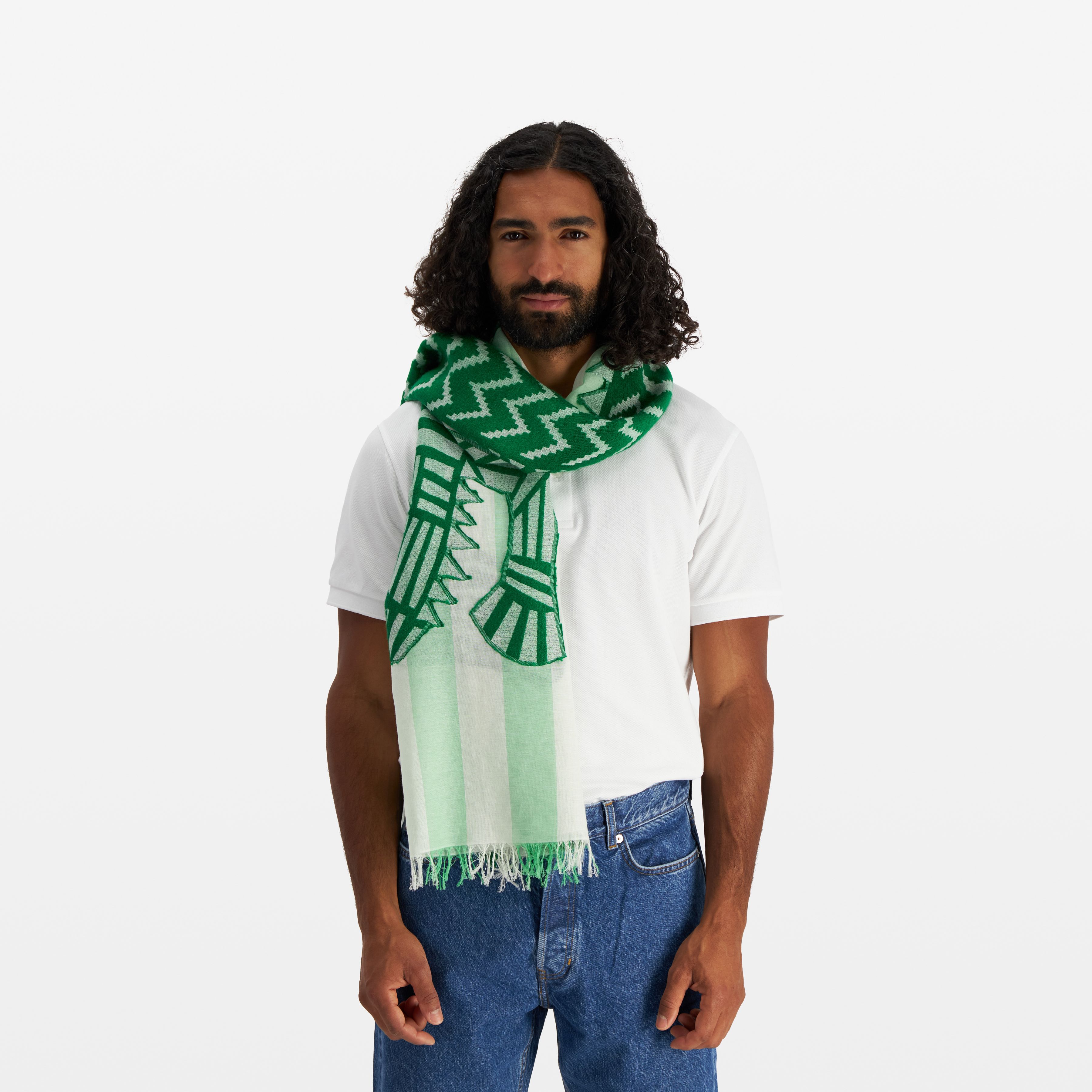 Scarf 70 - Attila 3D - Mint