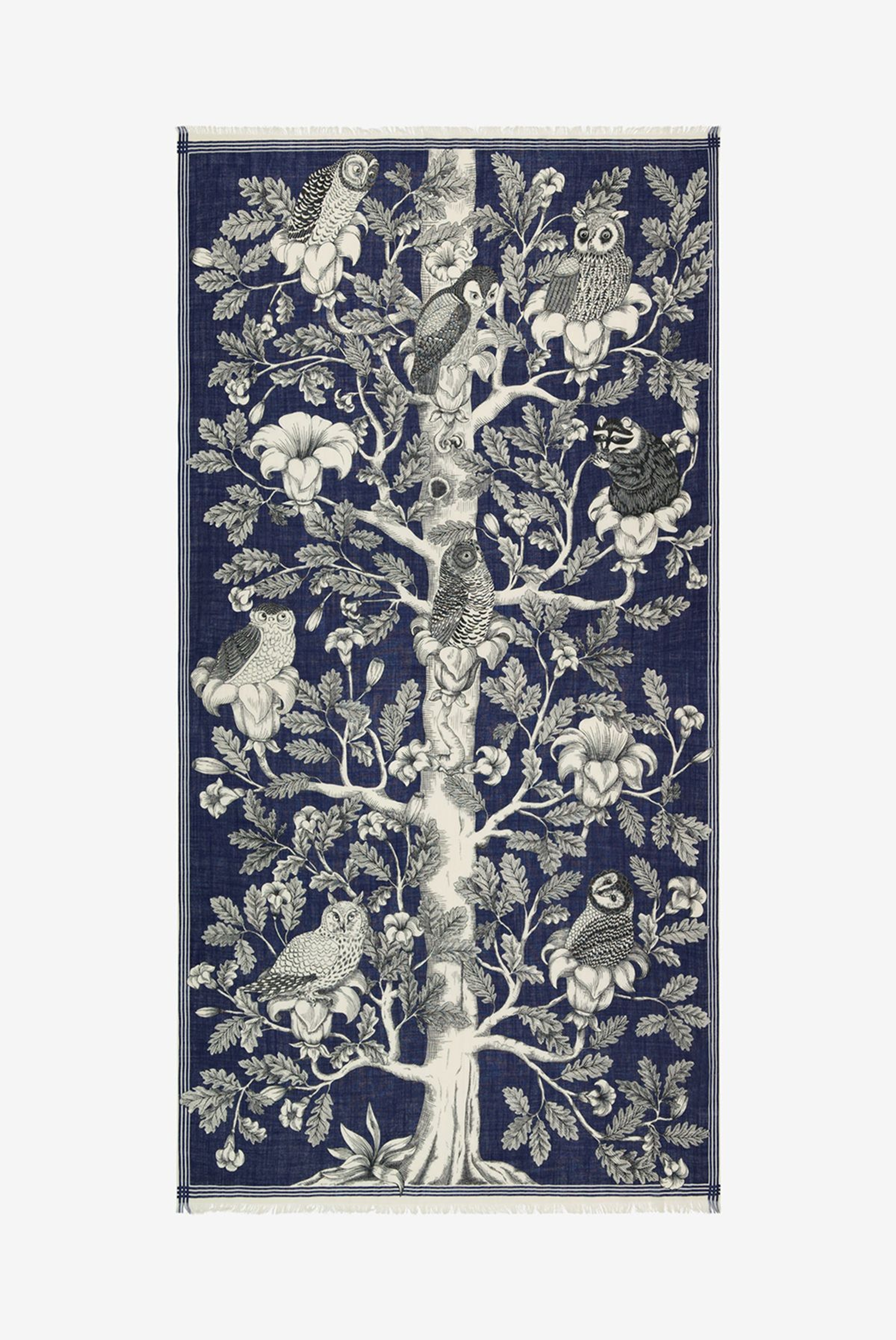 Scarf 100 - Archimede - Navy