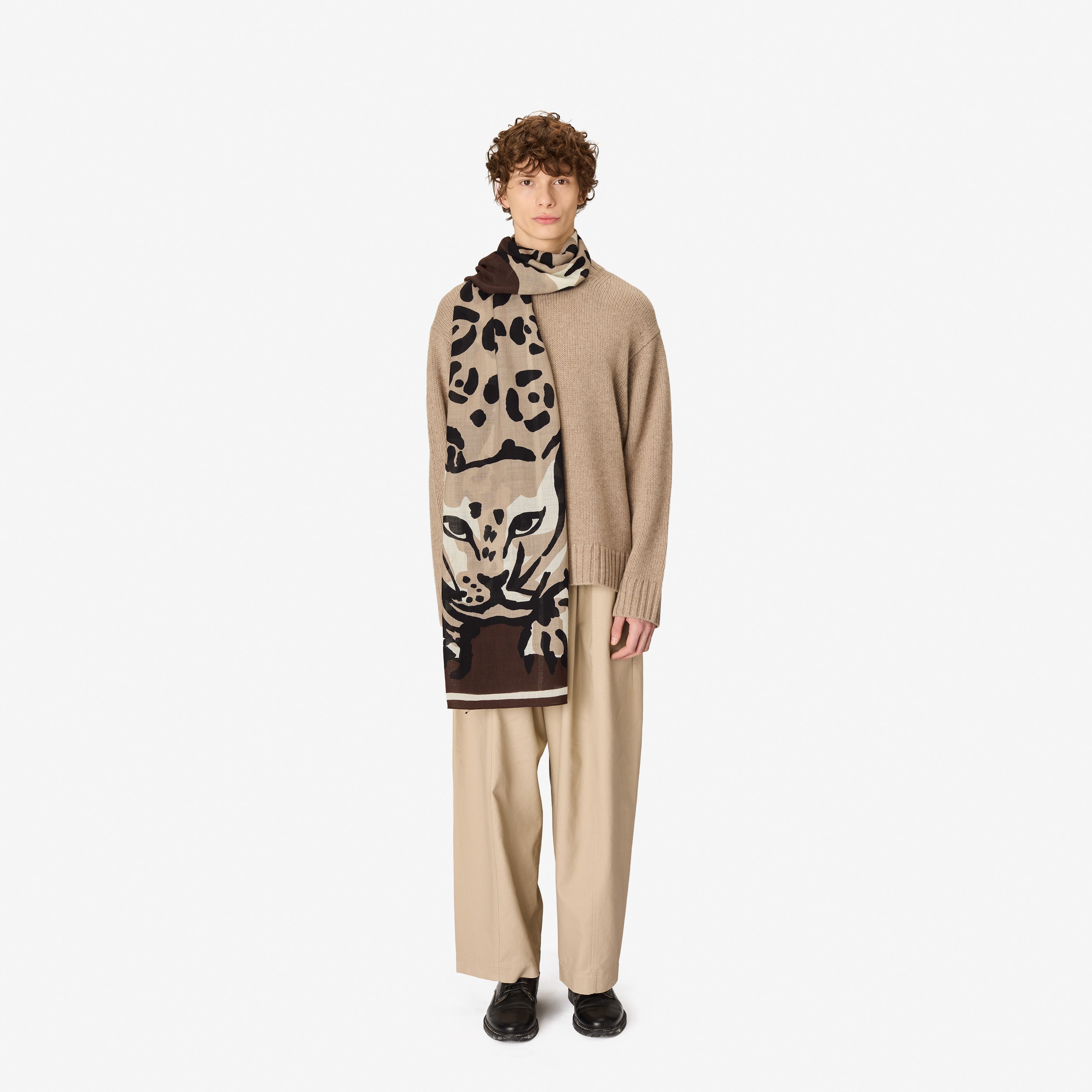Scarf 70 - Felino - Brown