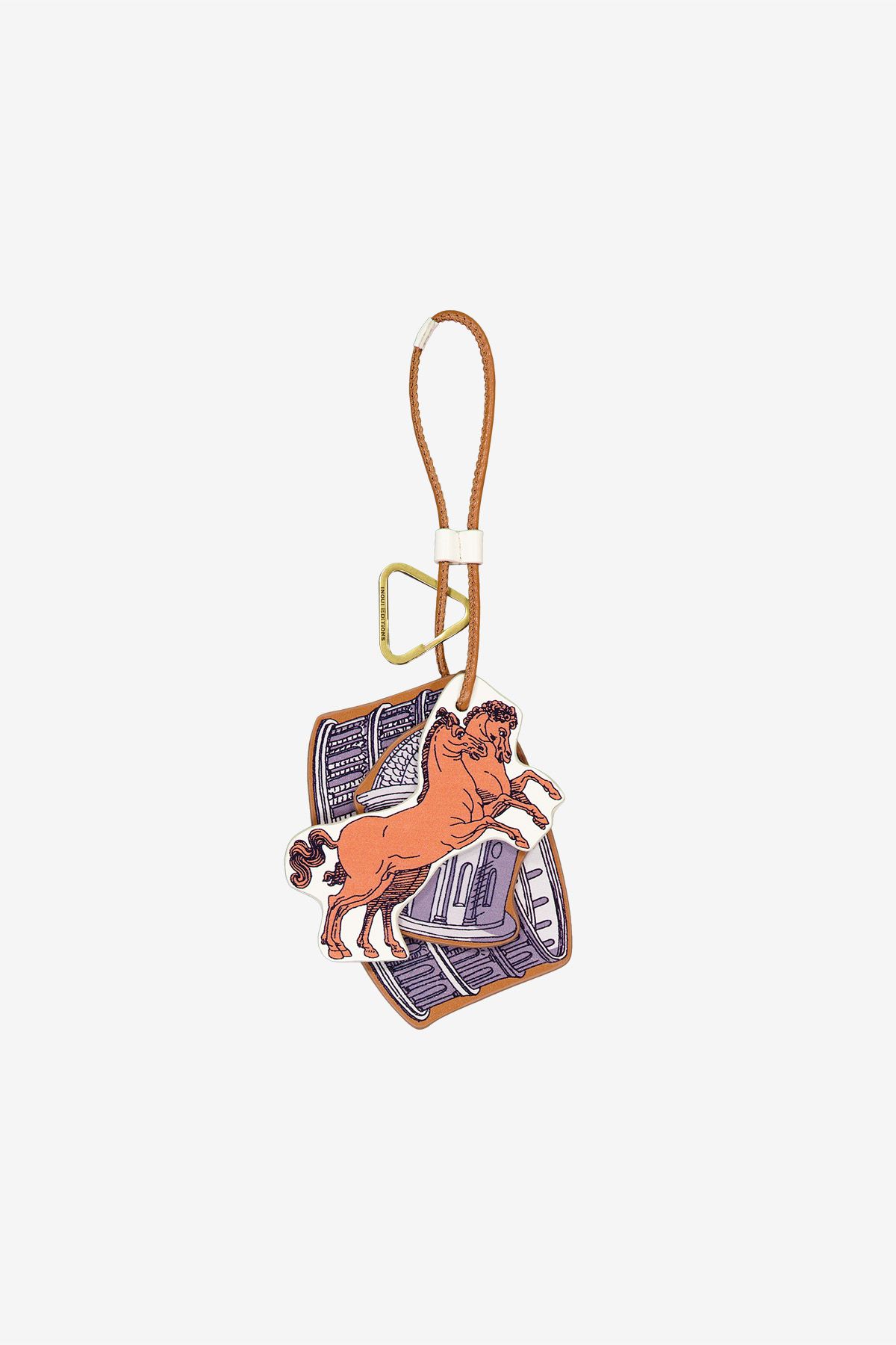Keychain - Rome - Brown