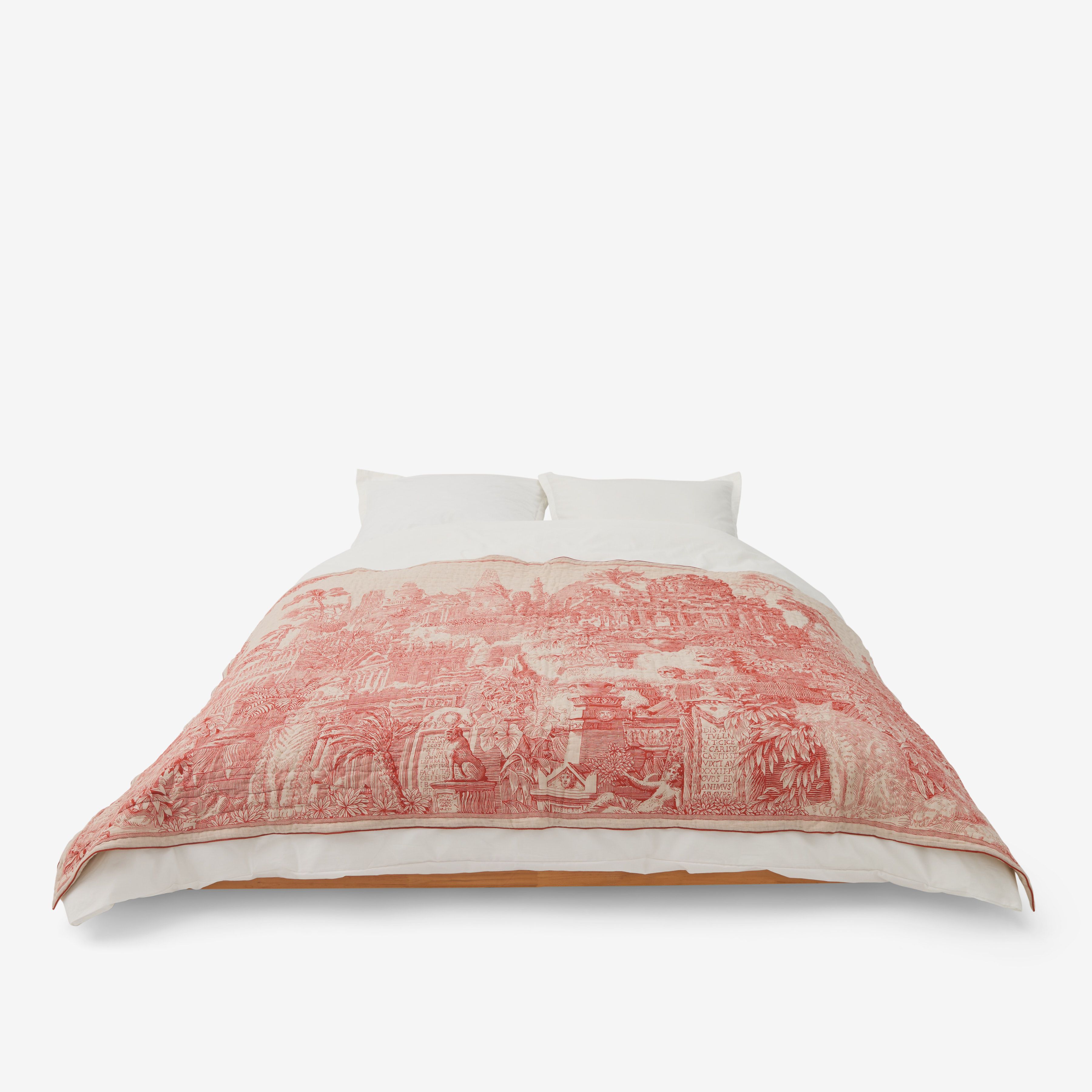 Piumone trapuntato 140 - Piranesi - Rosso