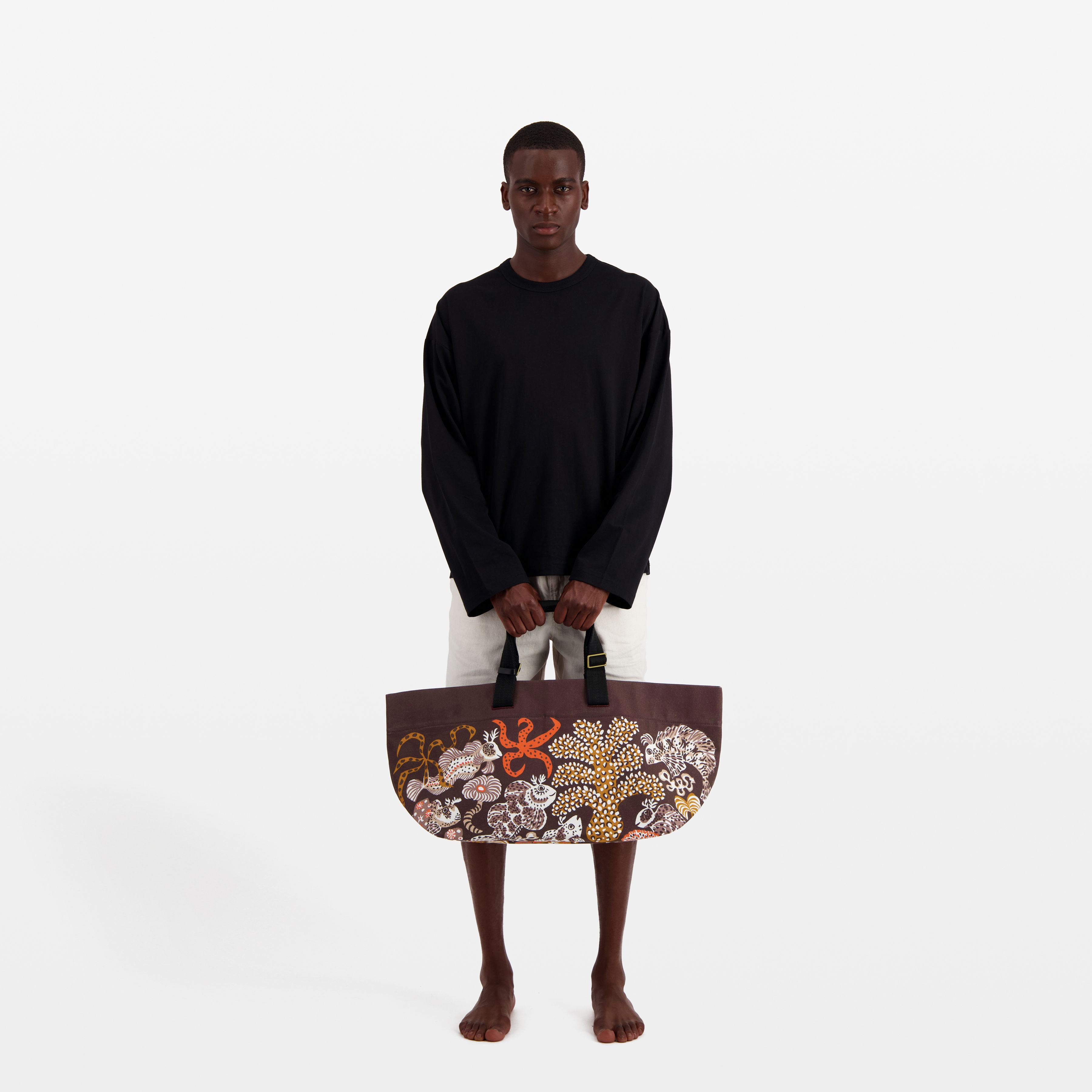 Carrier Bag - Jardin de sirènes / Dom Robert - Brown