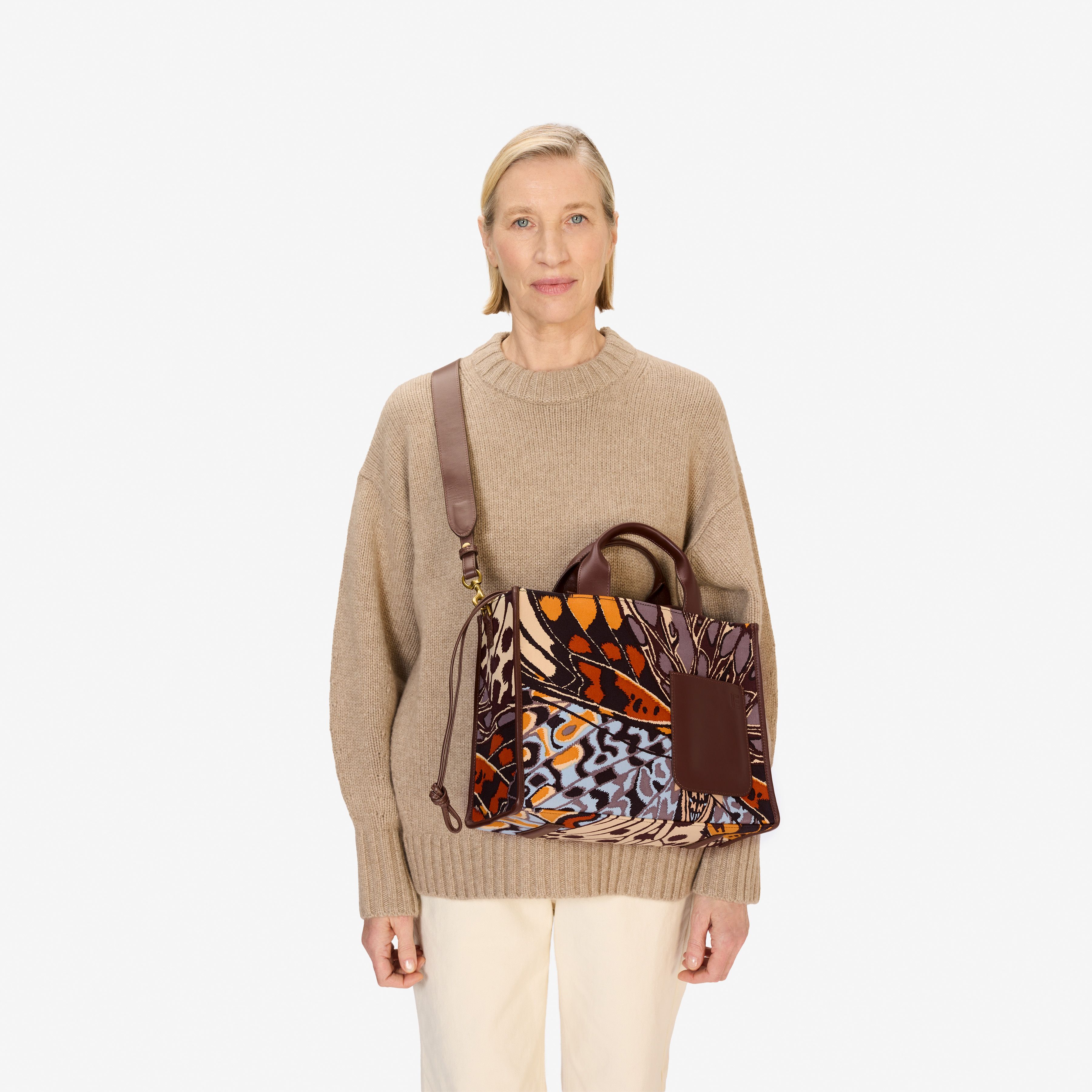 Sac Nomade - Papillons - Naturel