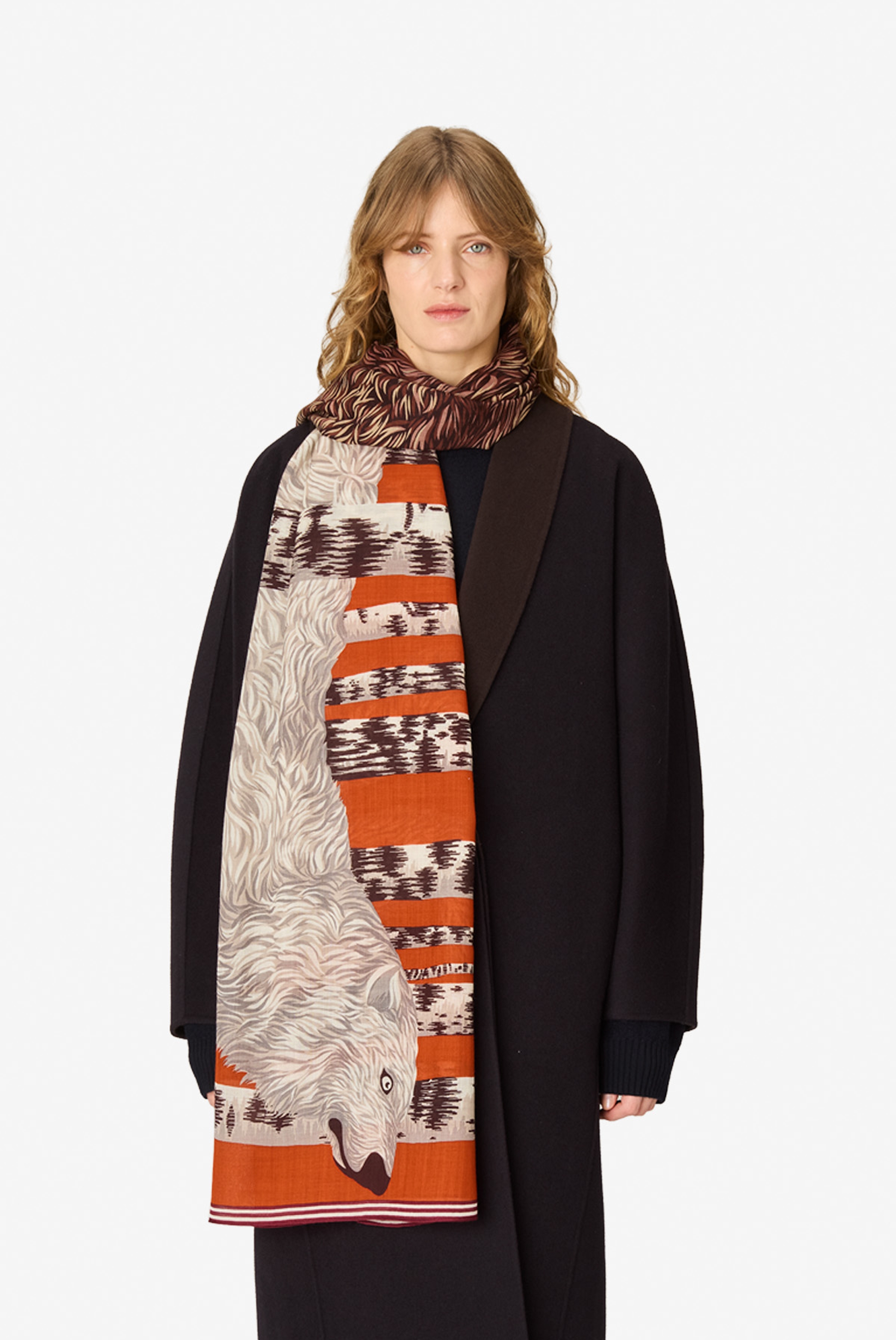 Scarf 100 - Ours - Orange