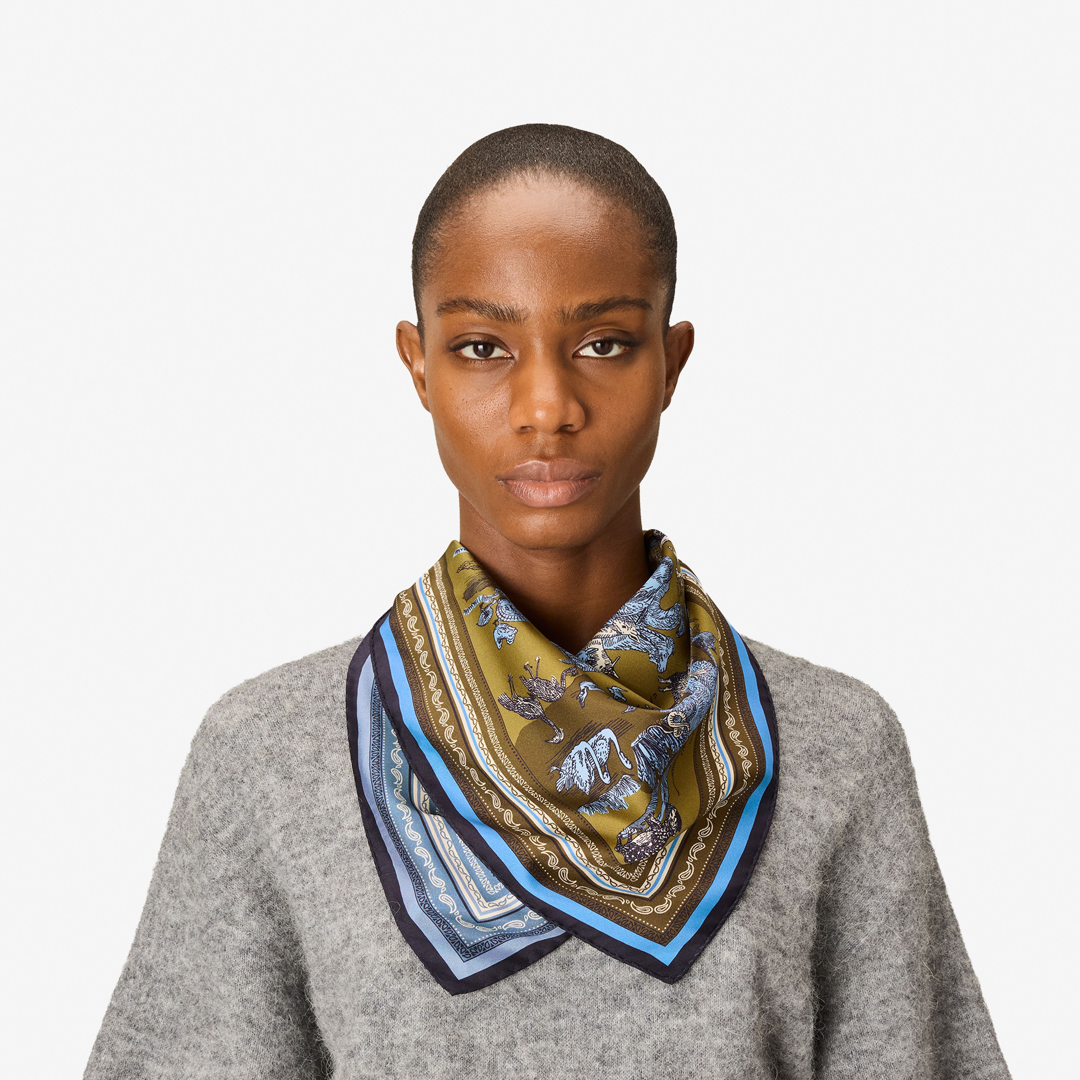 Square 65 - Reverie - Khaki