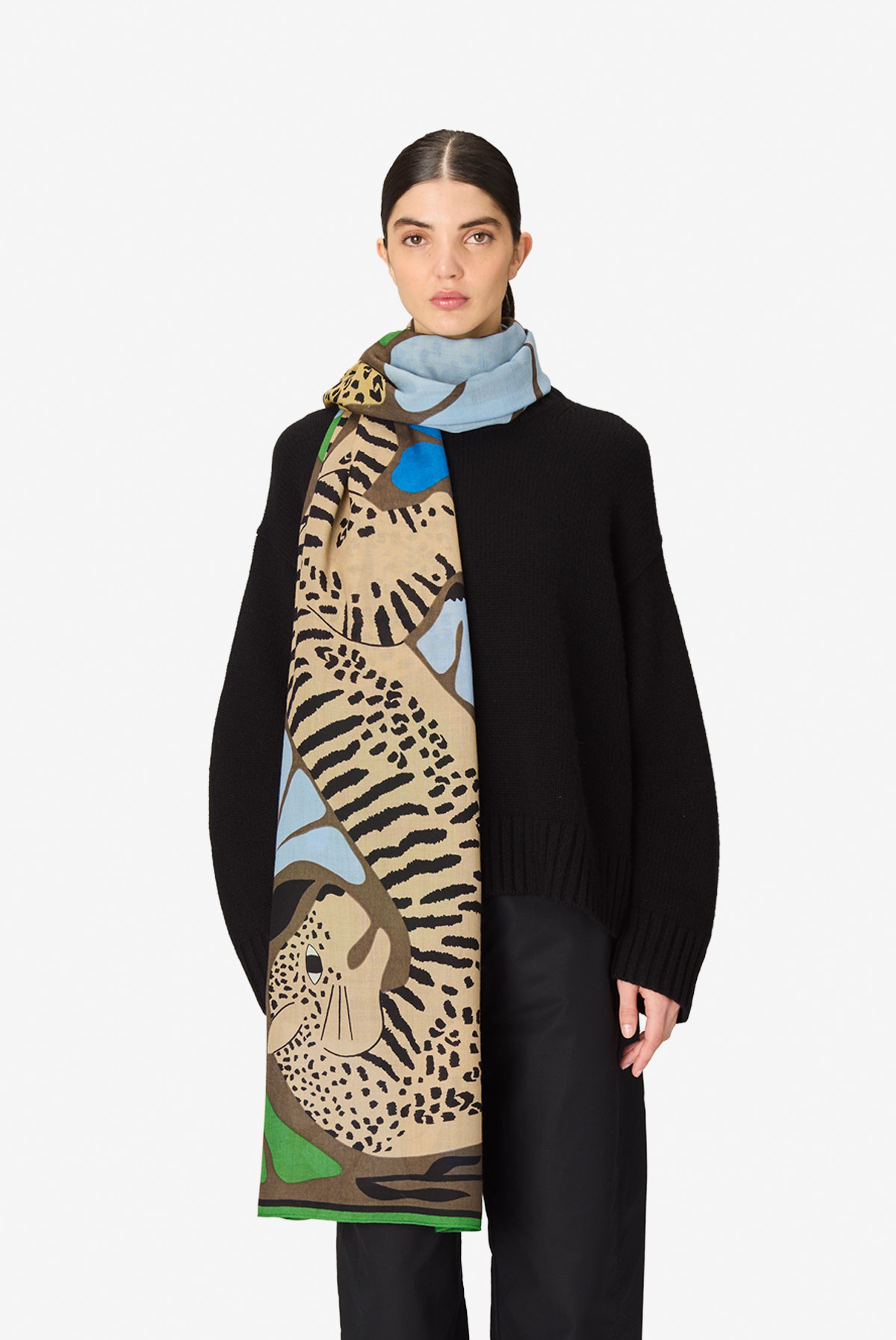 Scarf 100 - Panteo - Khaki