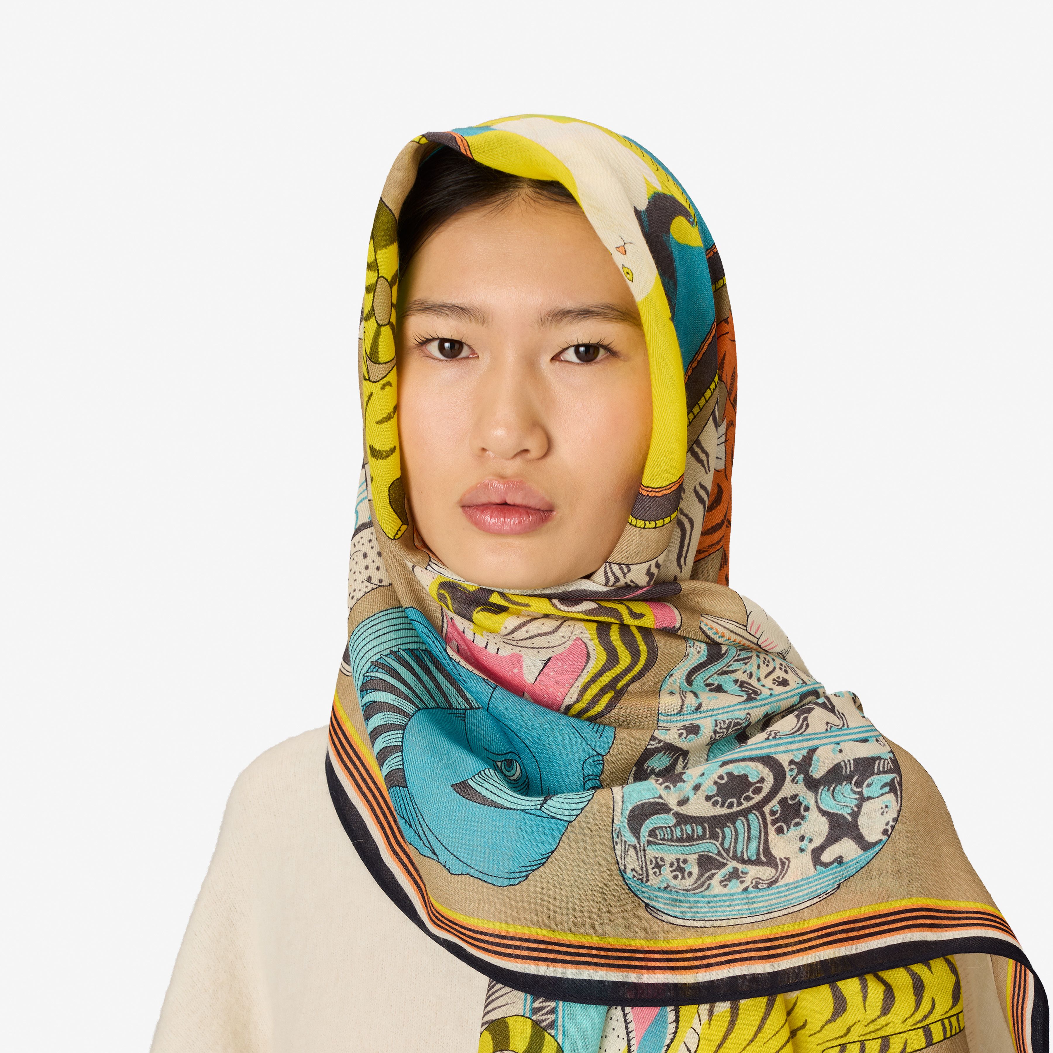 Bufanda 70 - Collectionneur - Pastel