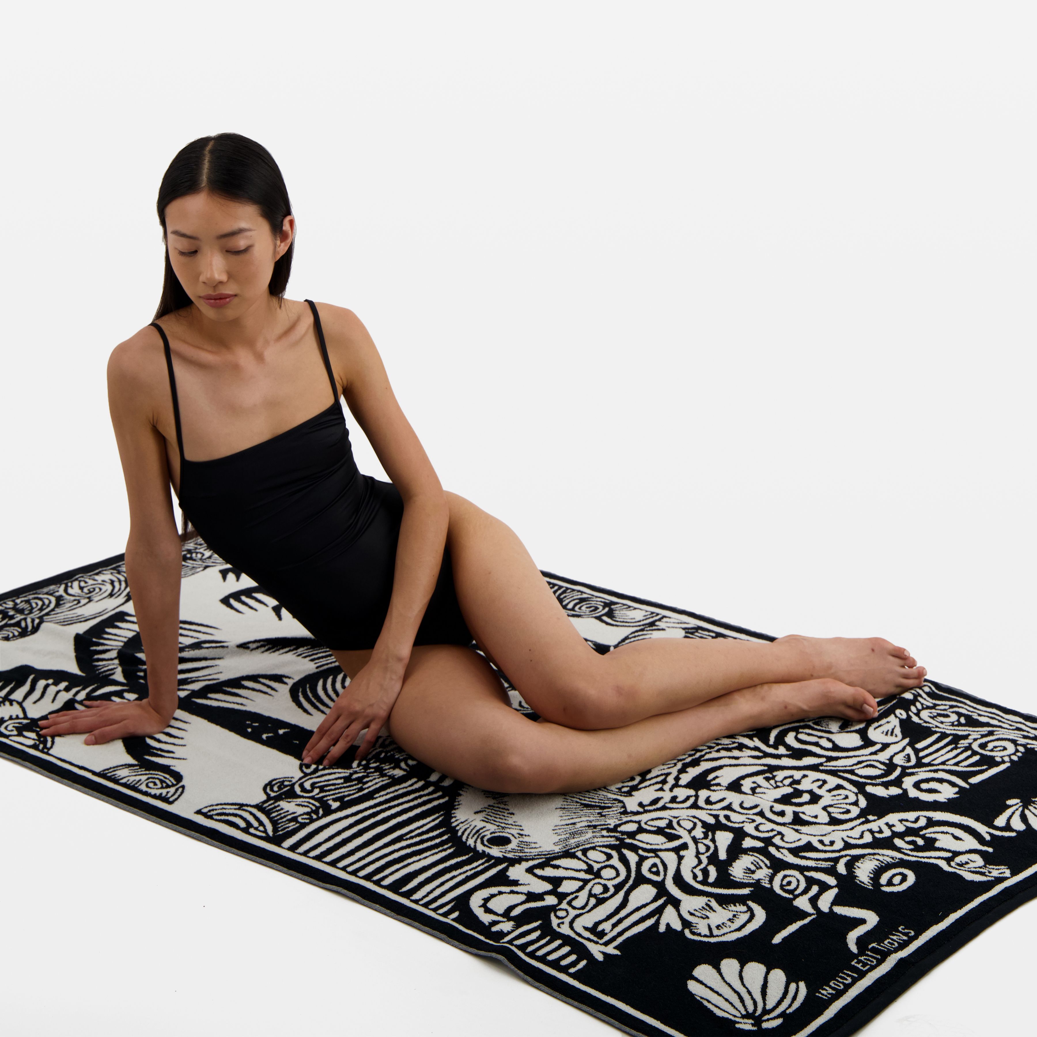 Beach Towel - Poulpe - White