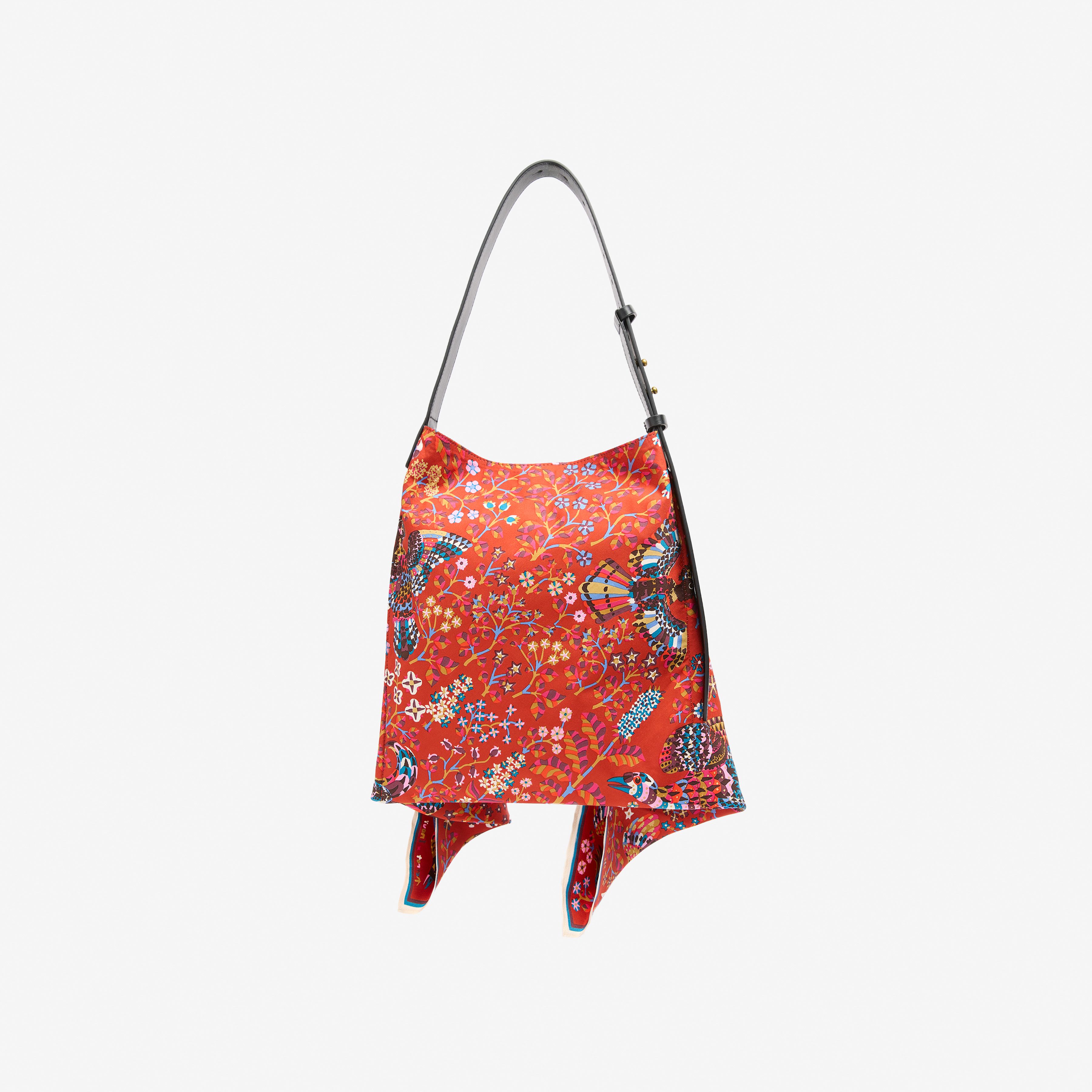 Schal Tasche - Rene Perrot - Braun