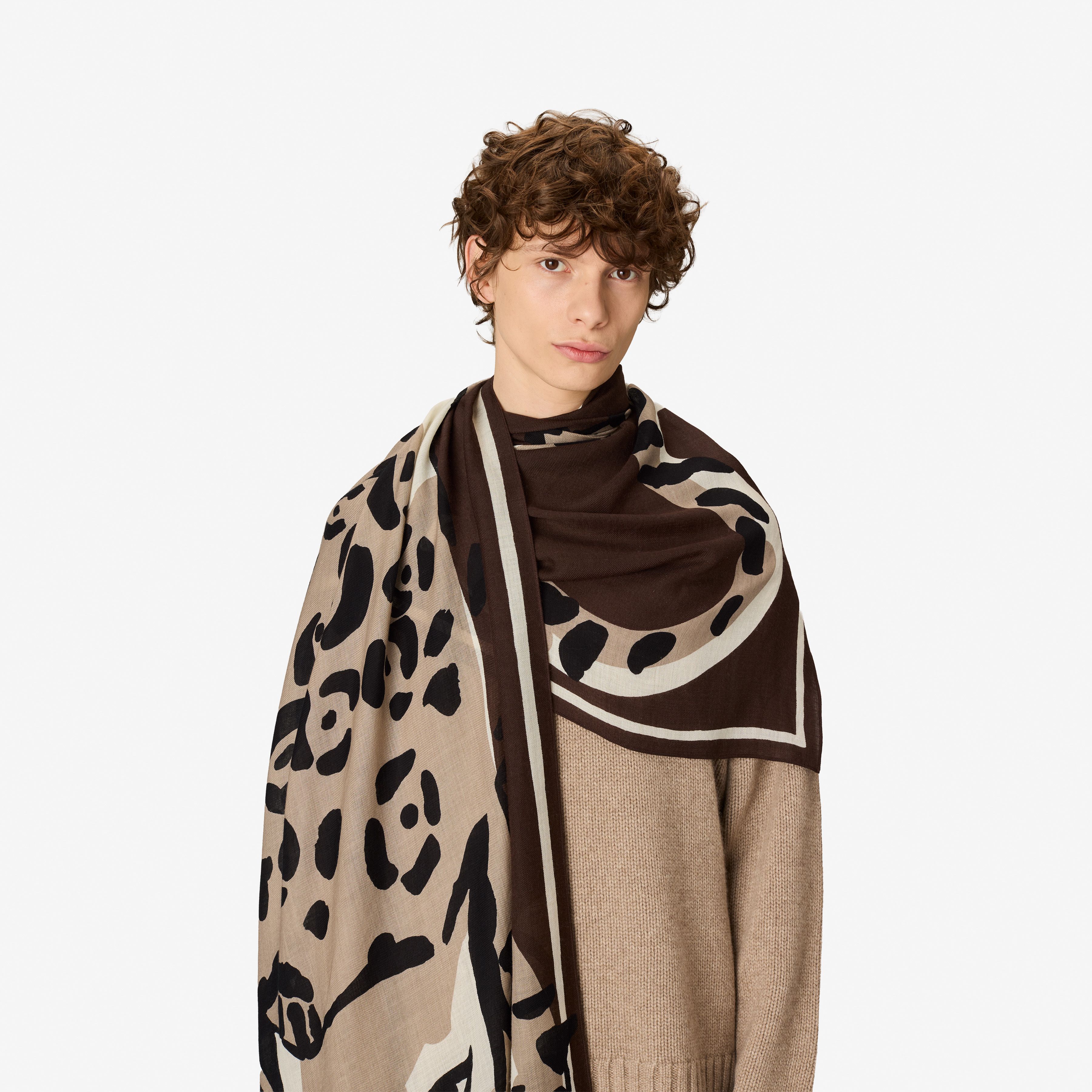 Scarf 70 - Felino - Brown