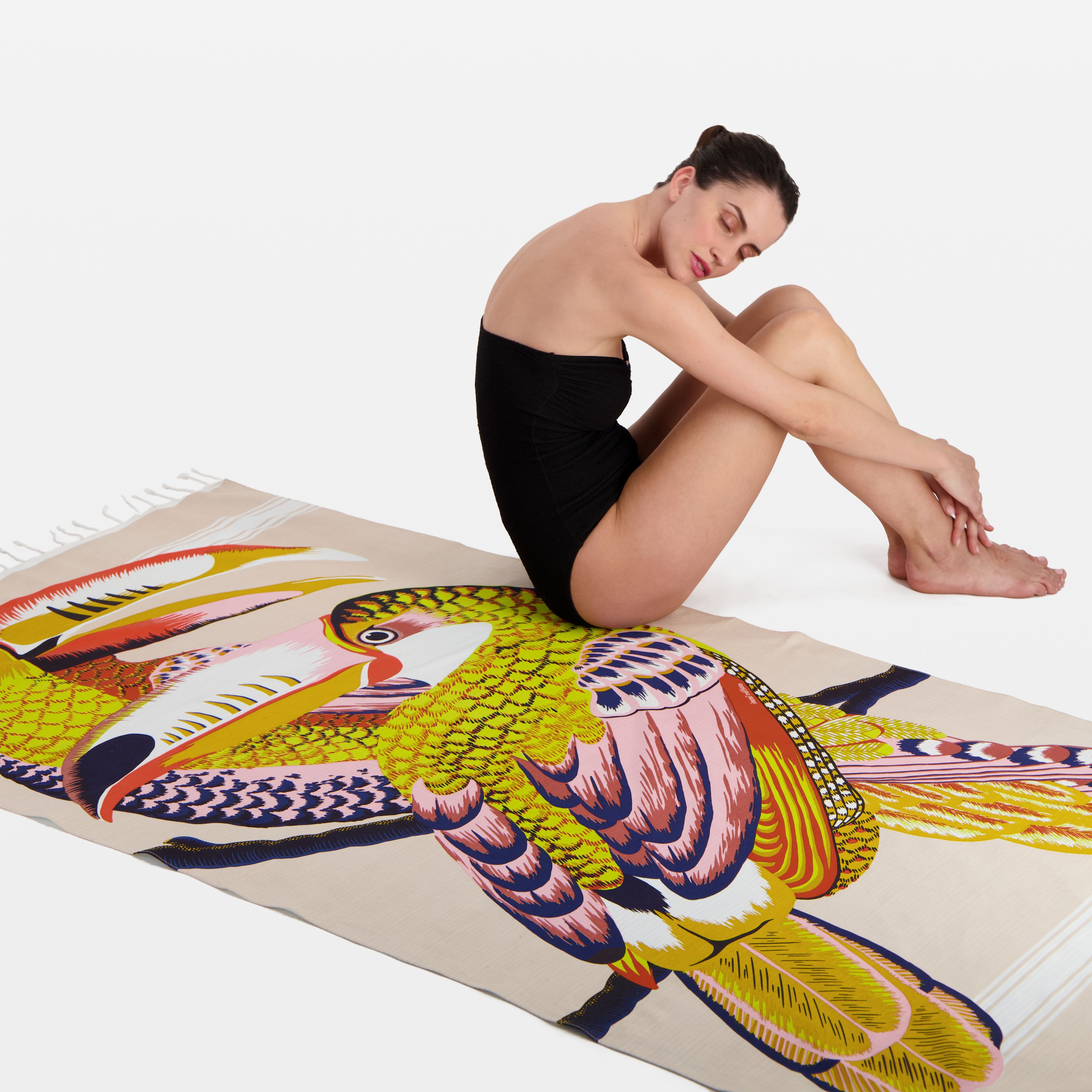 Fouta Towel 100 - Toucan - Nude