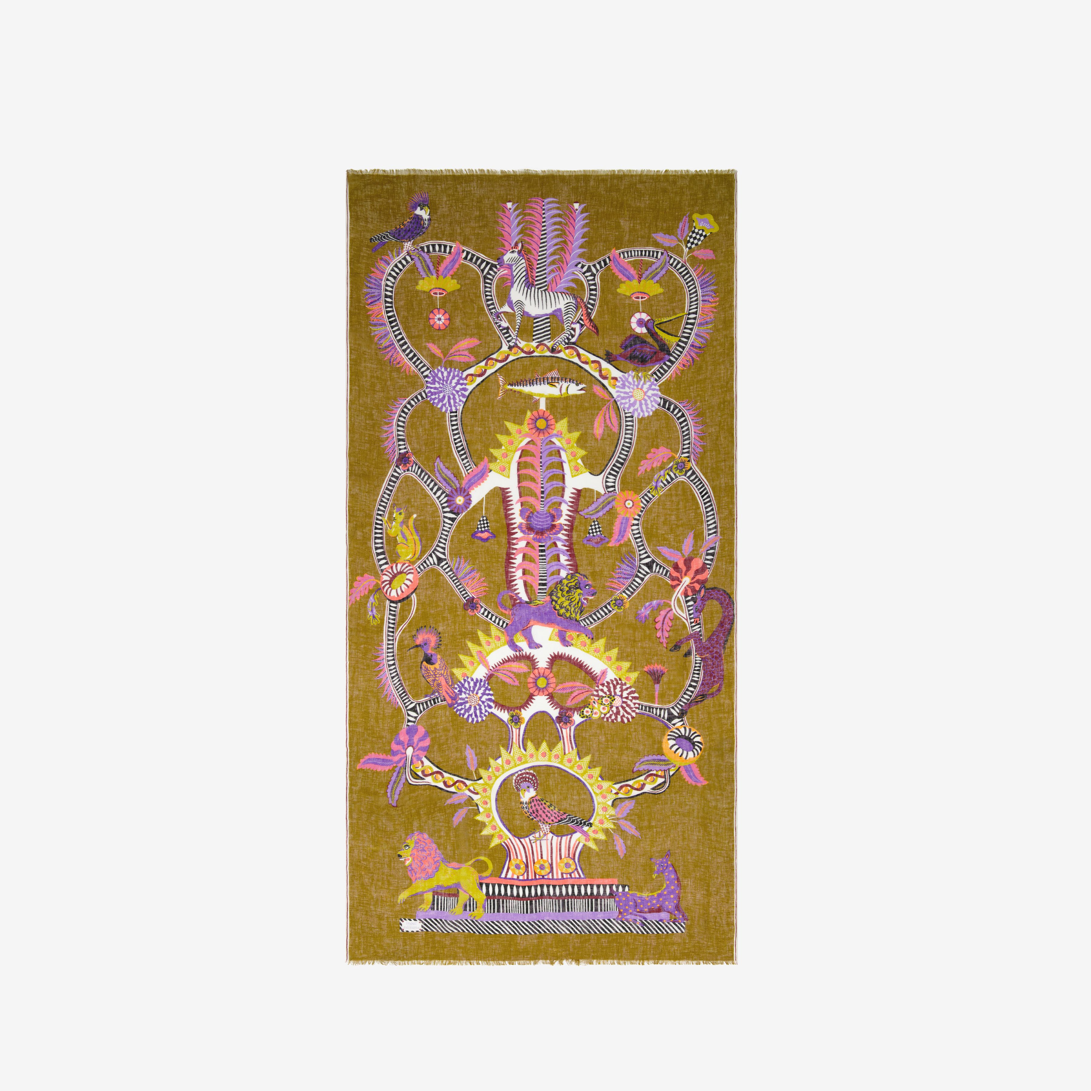 Scarf 100 - Diego - Golden Brown