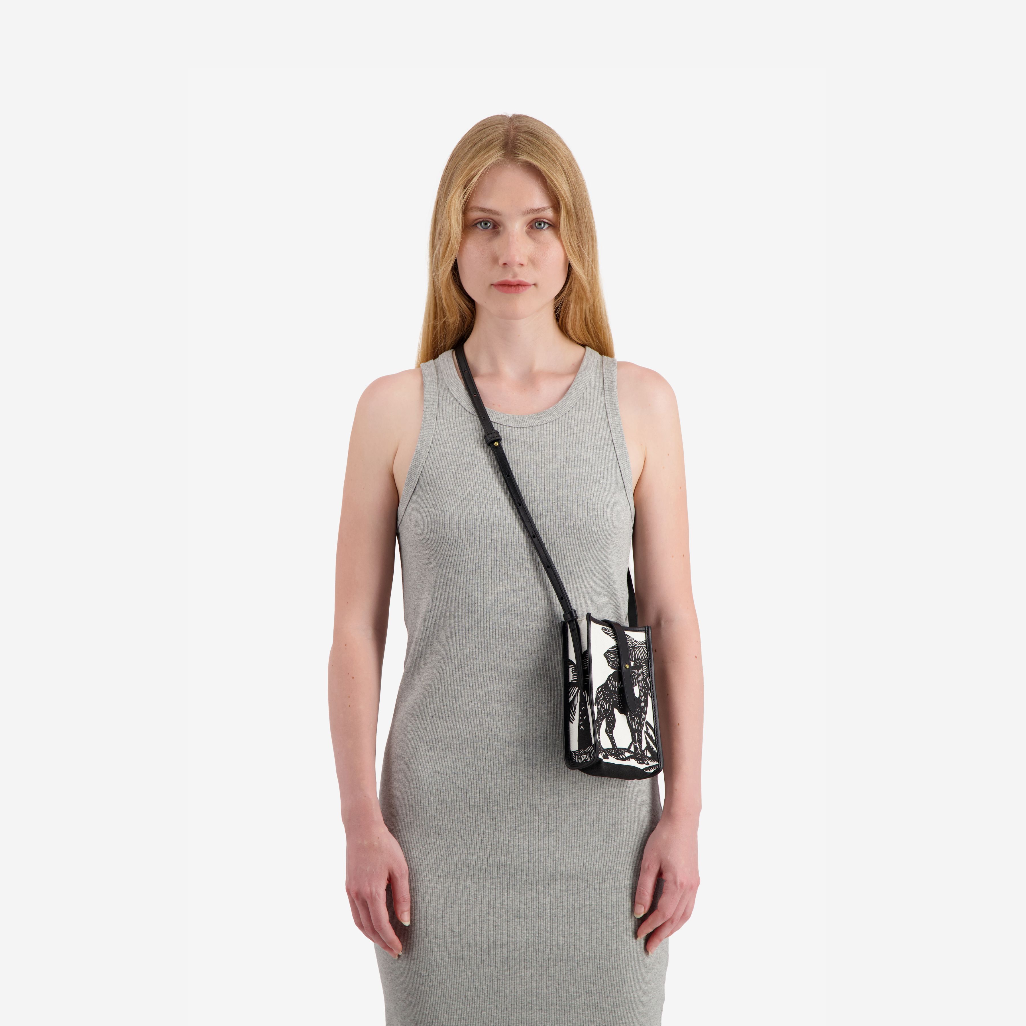 Caprice Case - Dromadaire et Poulpe - Black And White