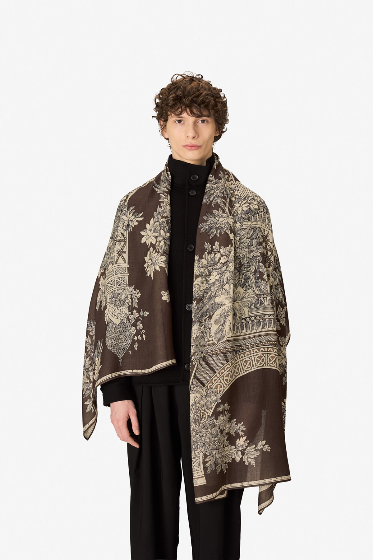 Scarf 80 - 1889 - Brown