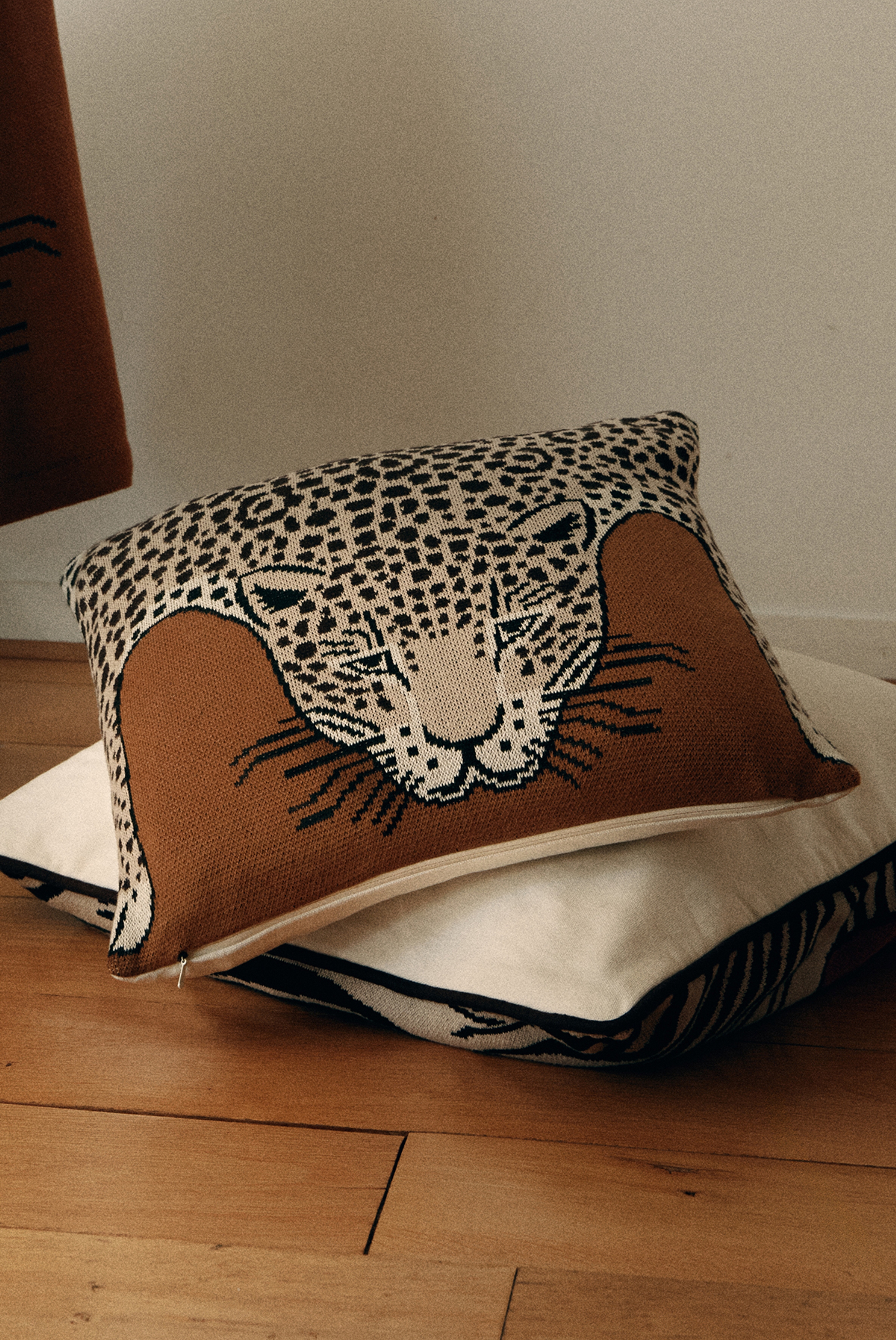 Cushion Cover 40 - Leopard - Beige