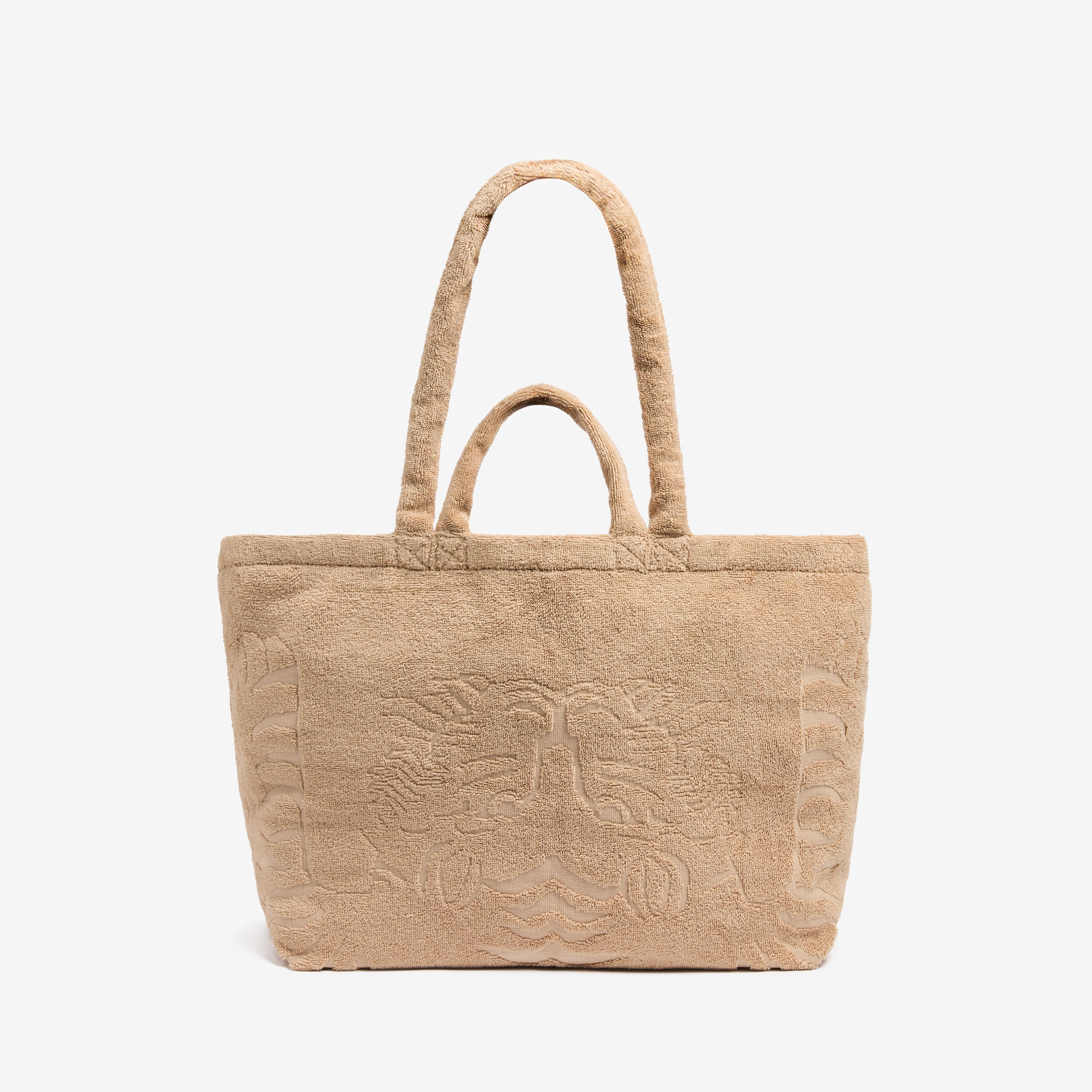 Borsa Terry Maxi Shopper - Baldo - Sabbia