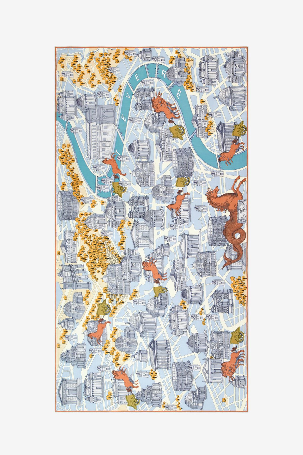 Scarf 100 - Rome - Grey