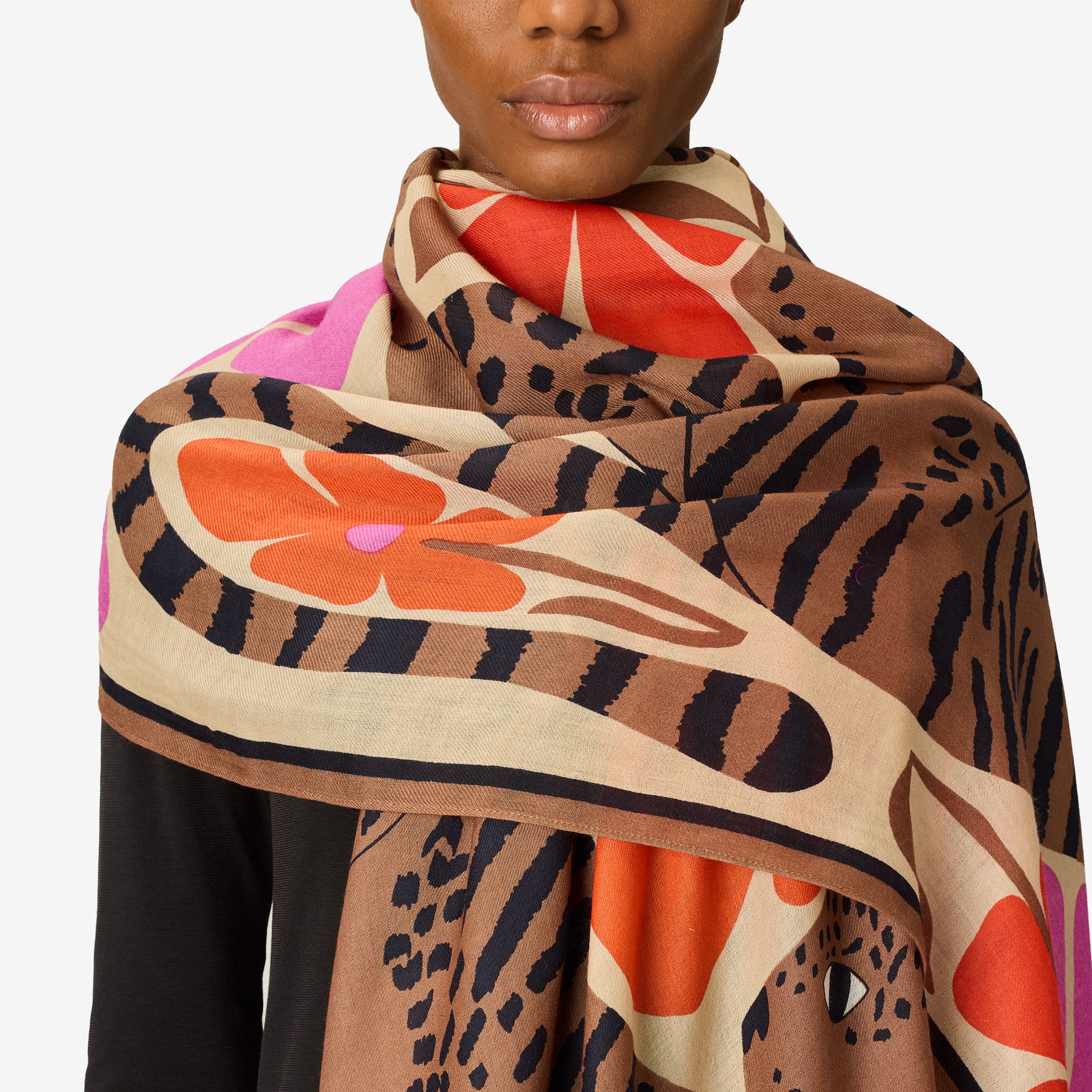 Scarf 100 - Panteo - Pink