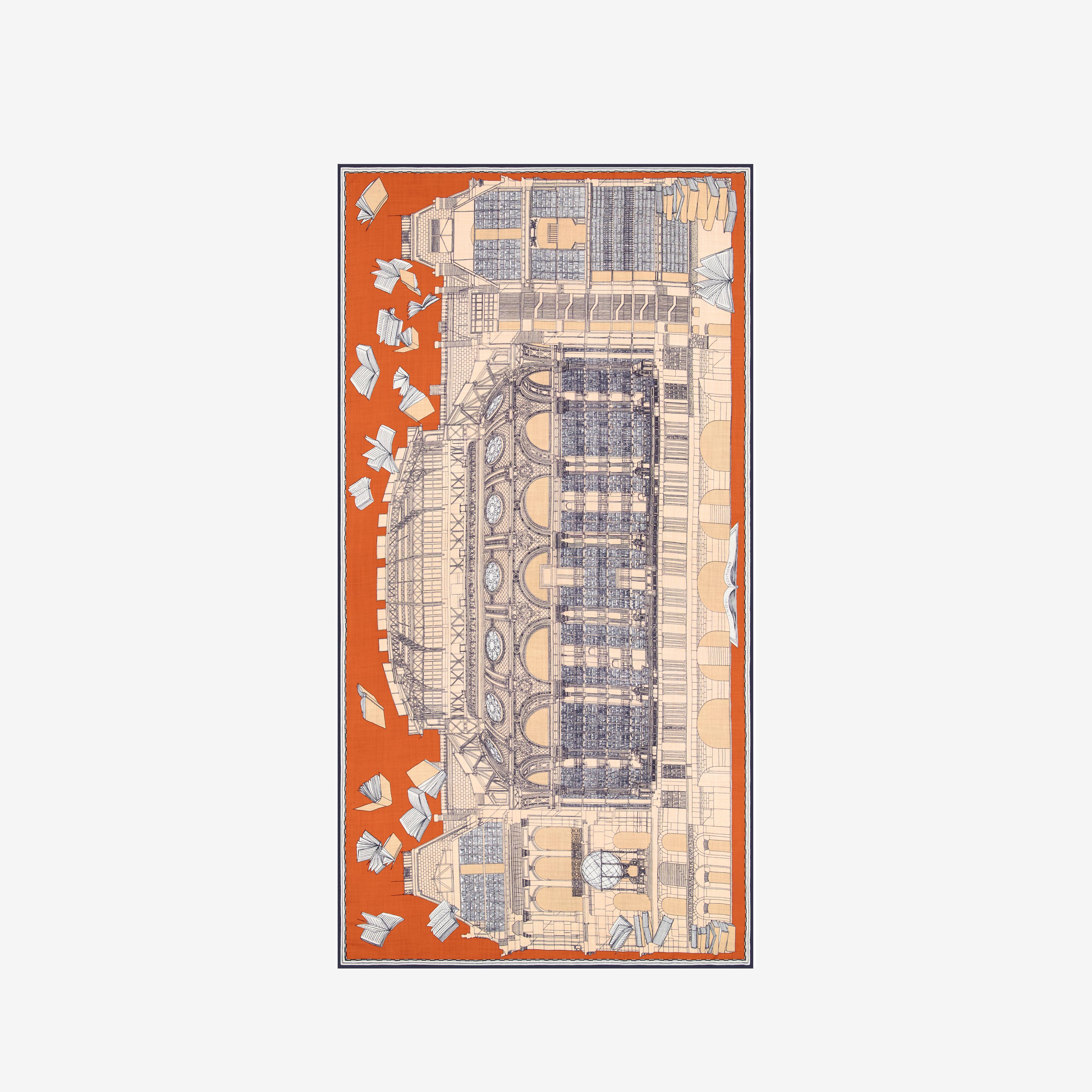Scarf 100 - Vivienne - Orange