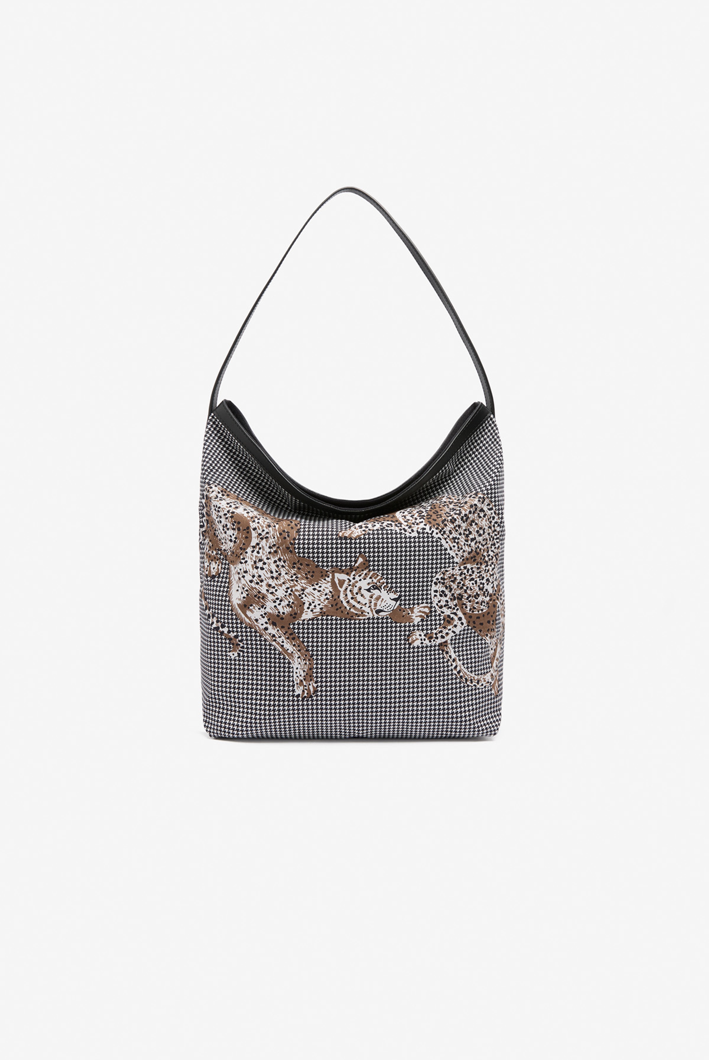 Campus Bag - Jorgen Houndstooth - Black
