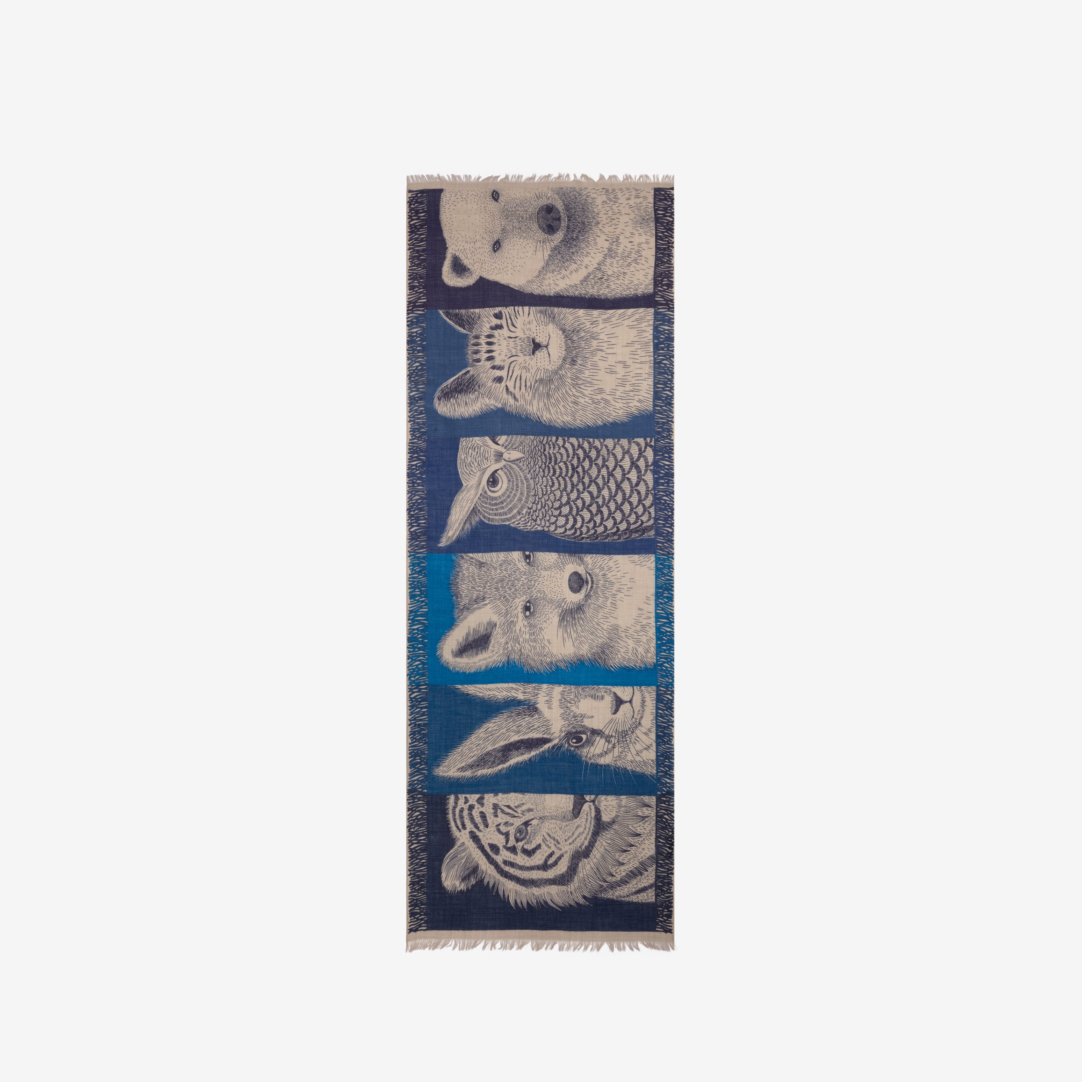 Scarf 70 - Freres - Blue