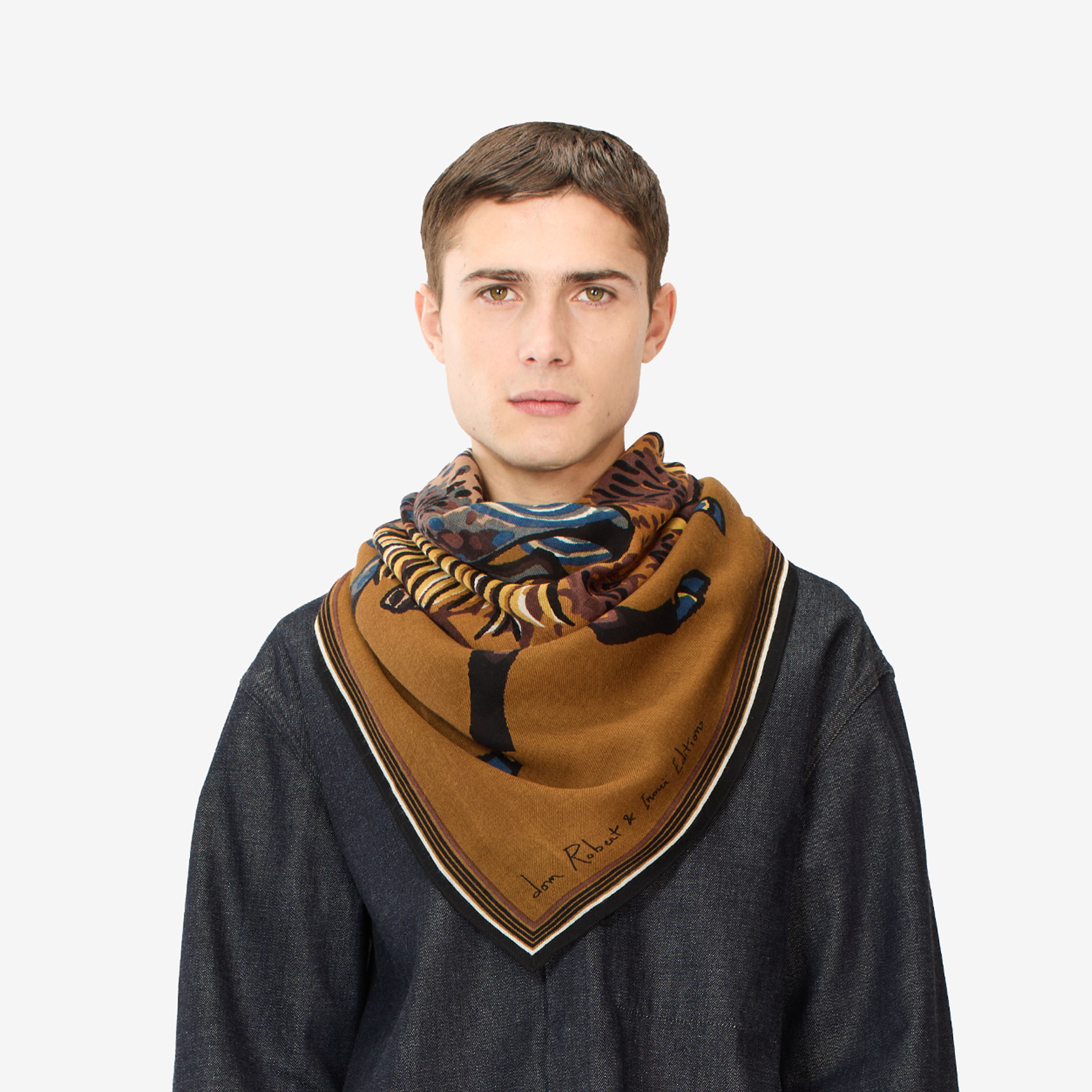 Square 130 - Western - Brown