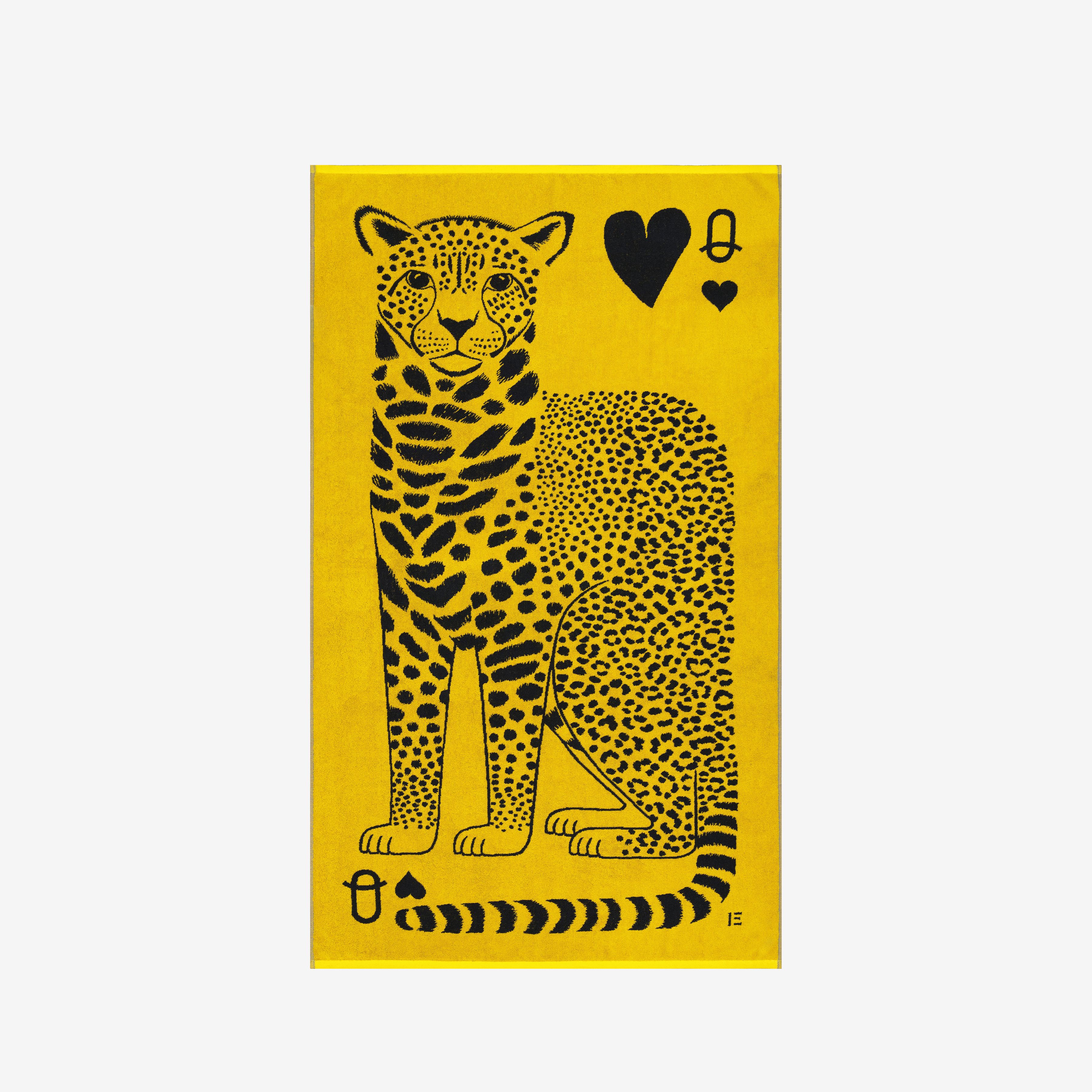 Strandtuch - Queen - Safran