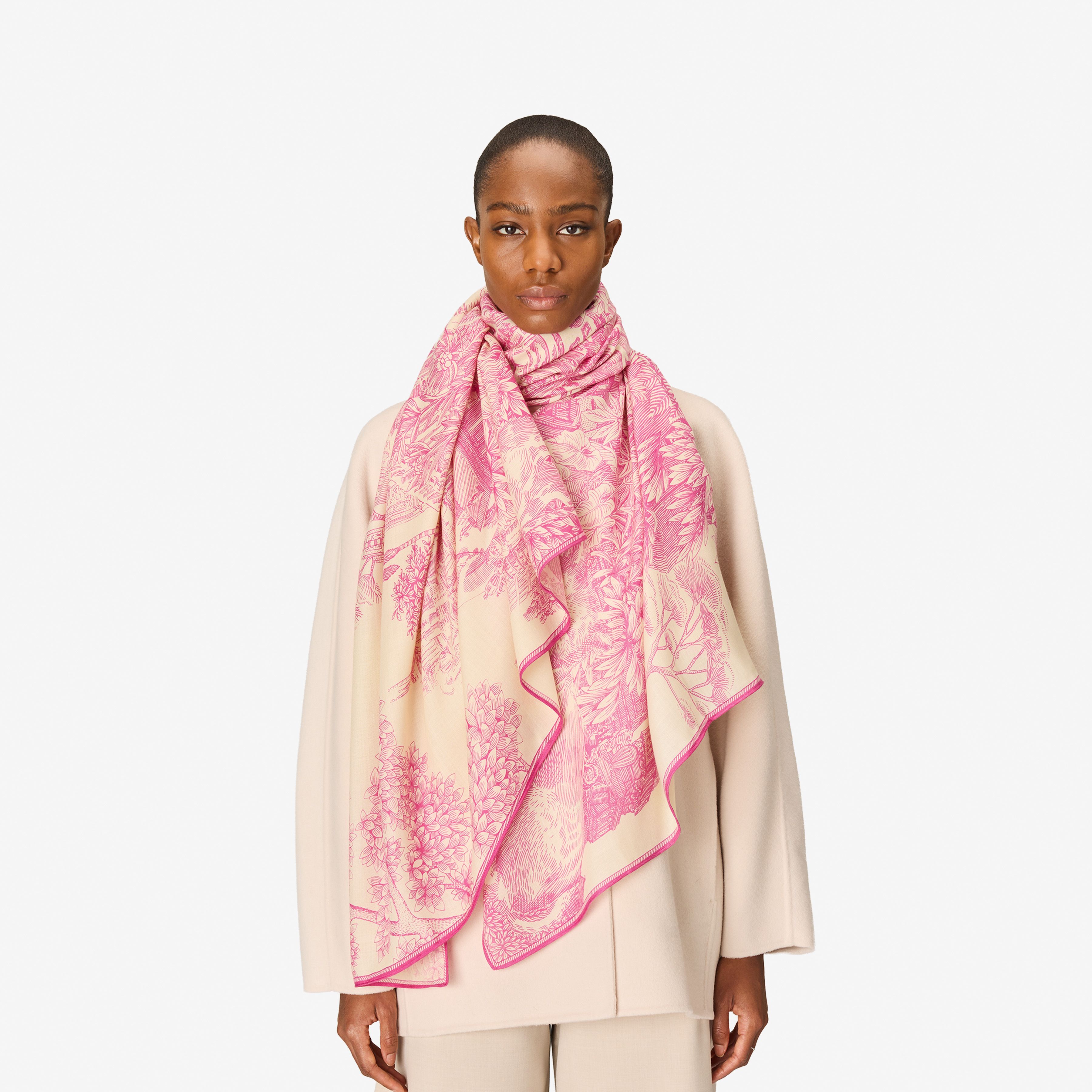Scarf 100 - Piranesi - Pink