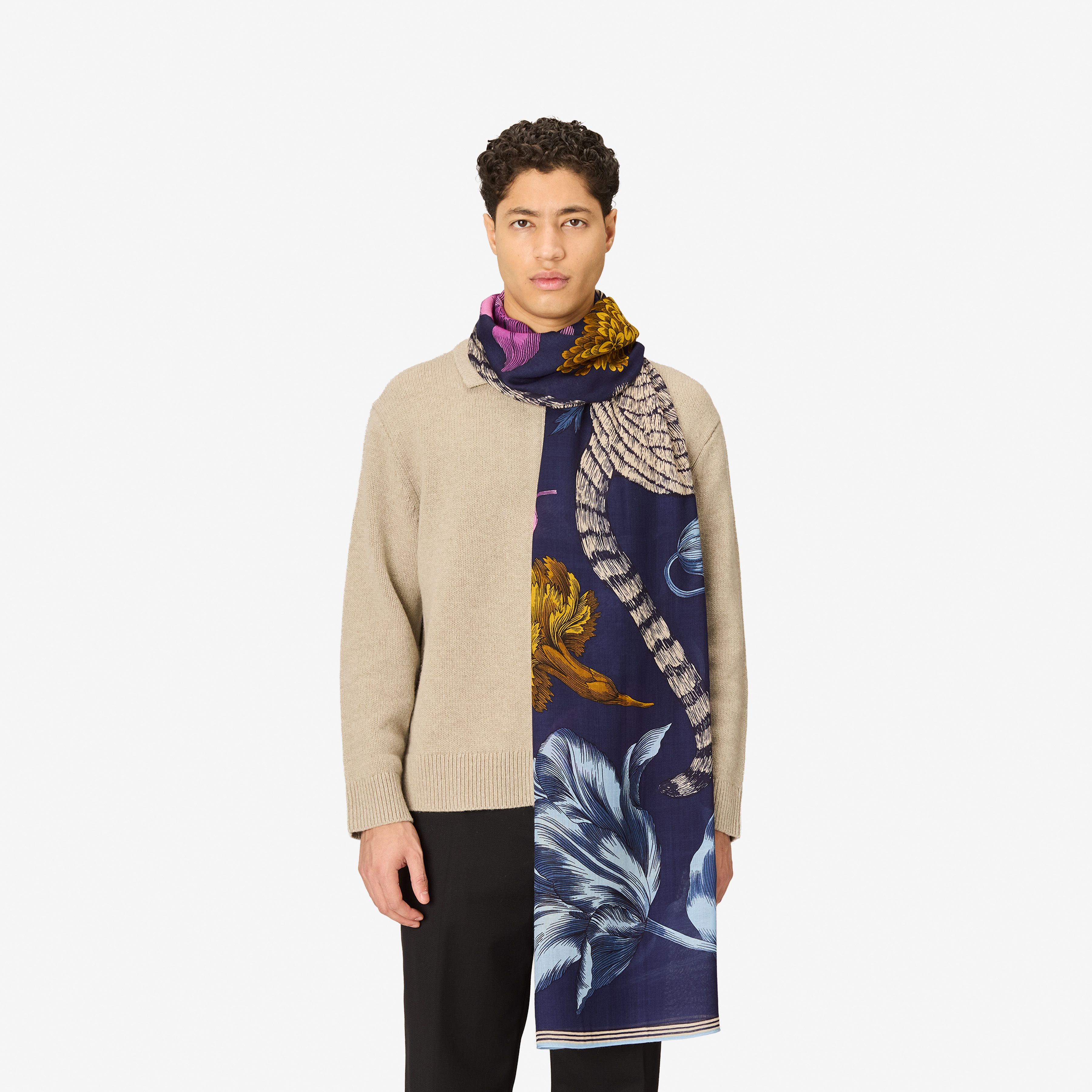 Scarf 80 - Gustav - Navy