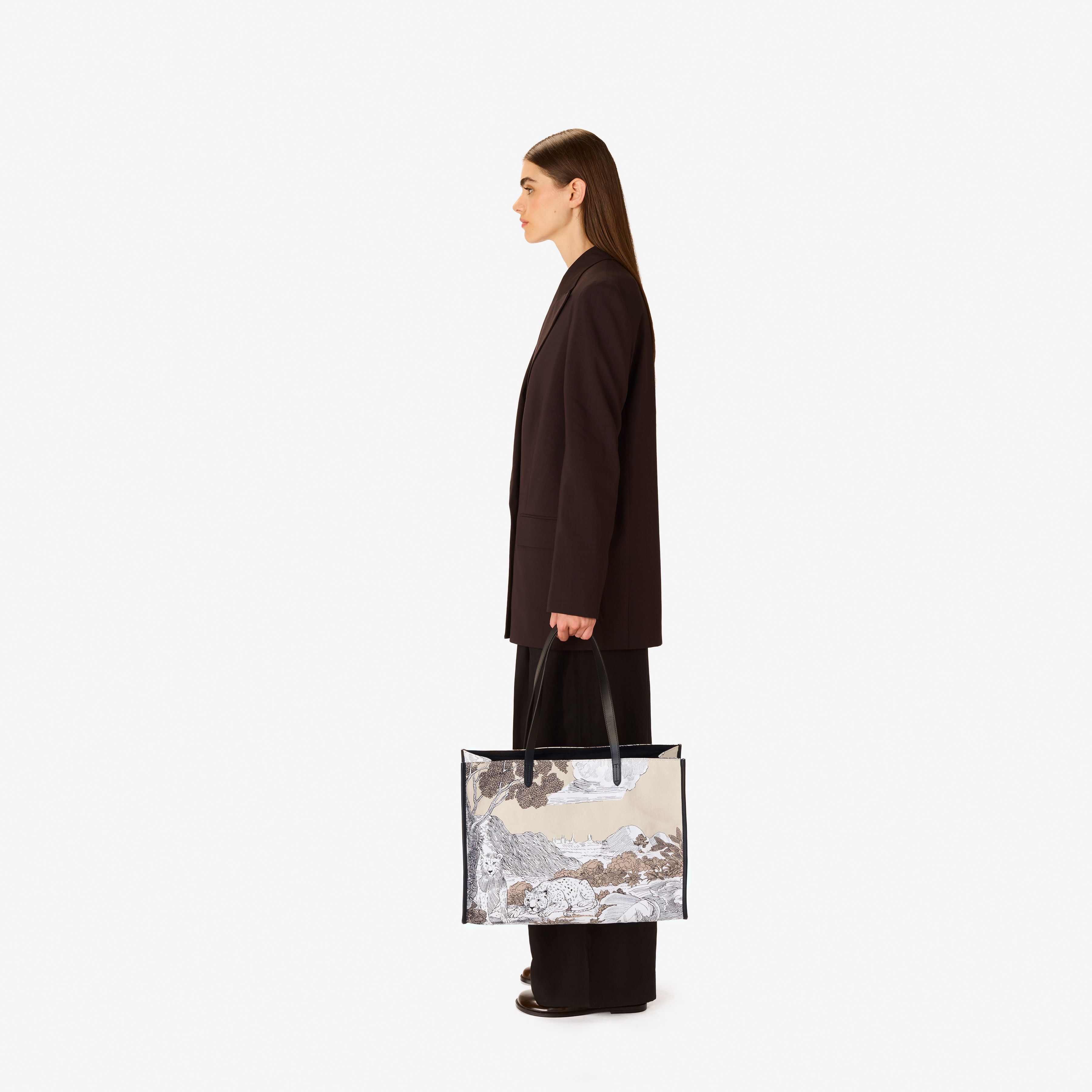 Shopping Bag - Histoire - Black