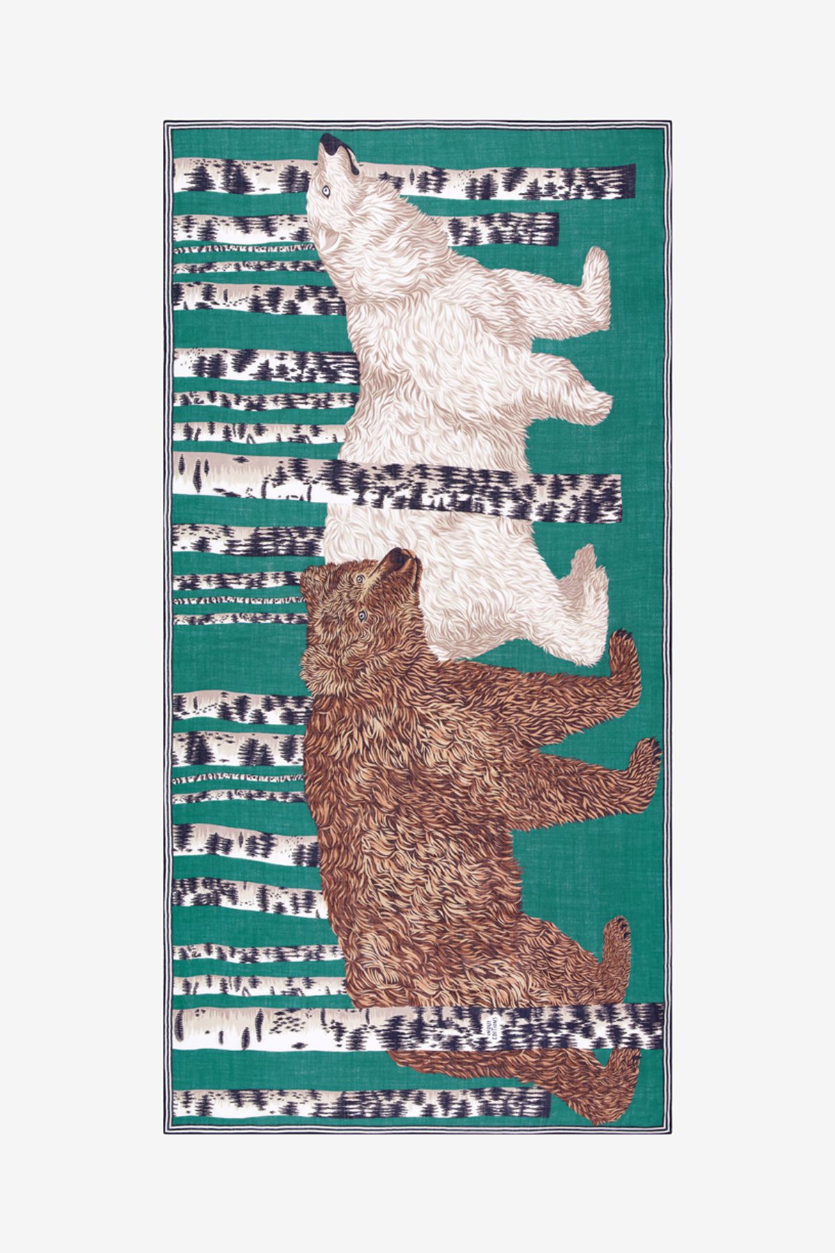 Scarf 100 - Ours - Emerald