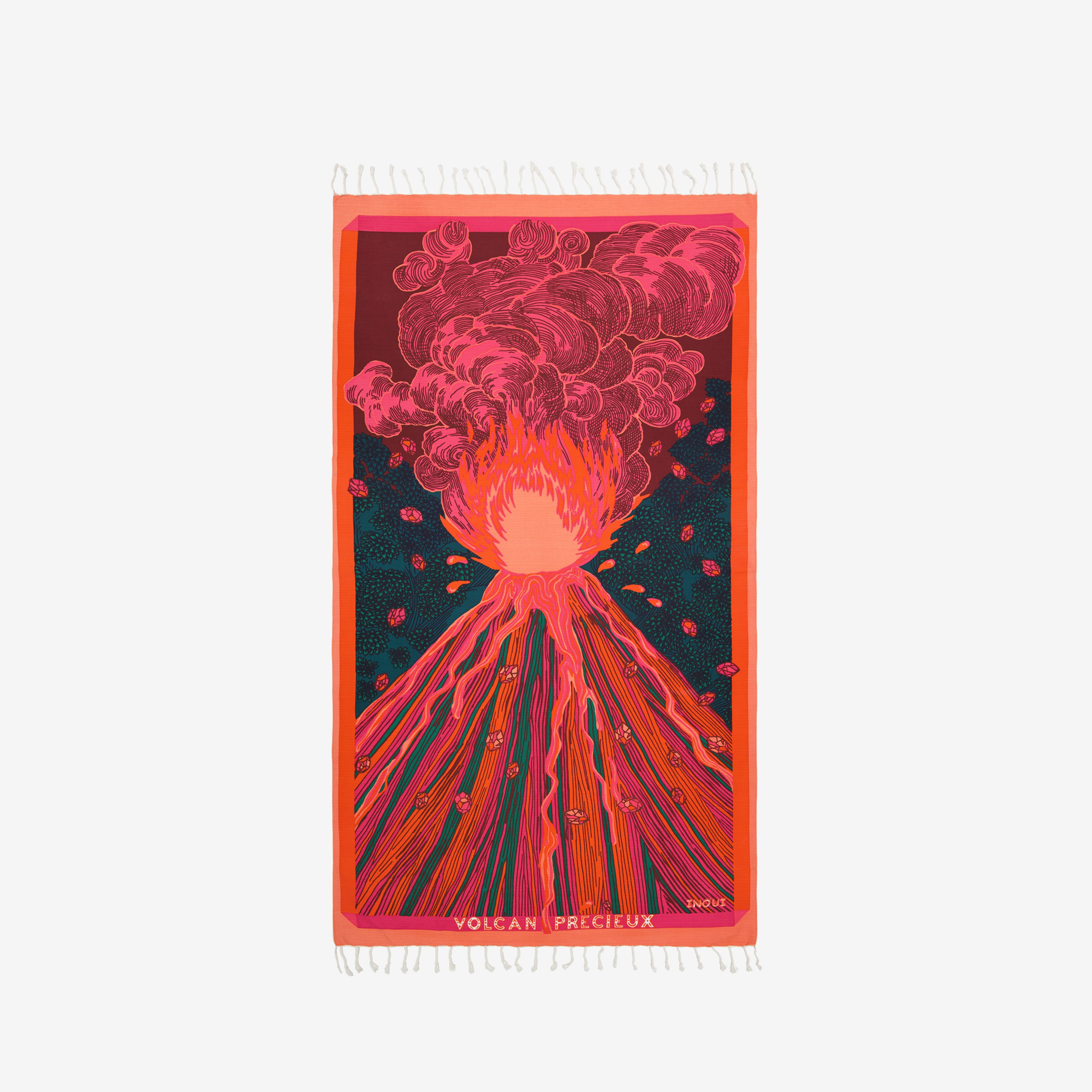 Toalla Fouta 100 - Stromboli - Rosa