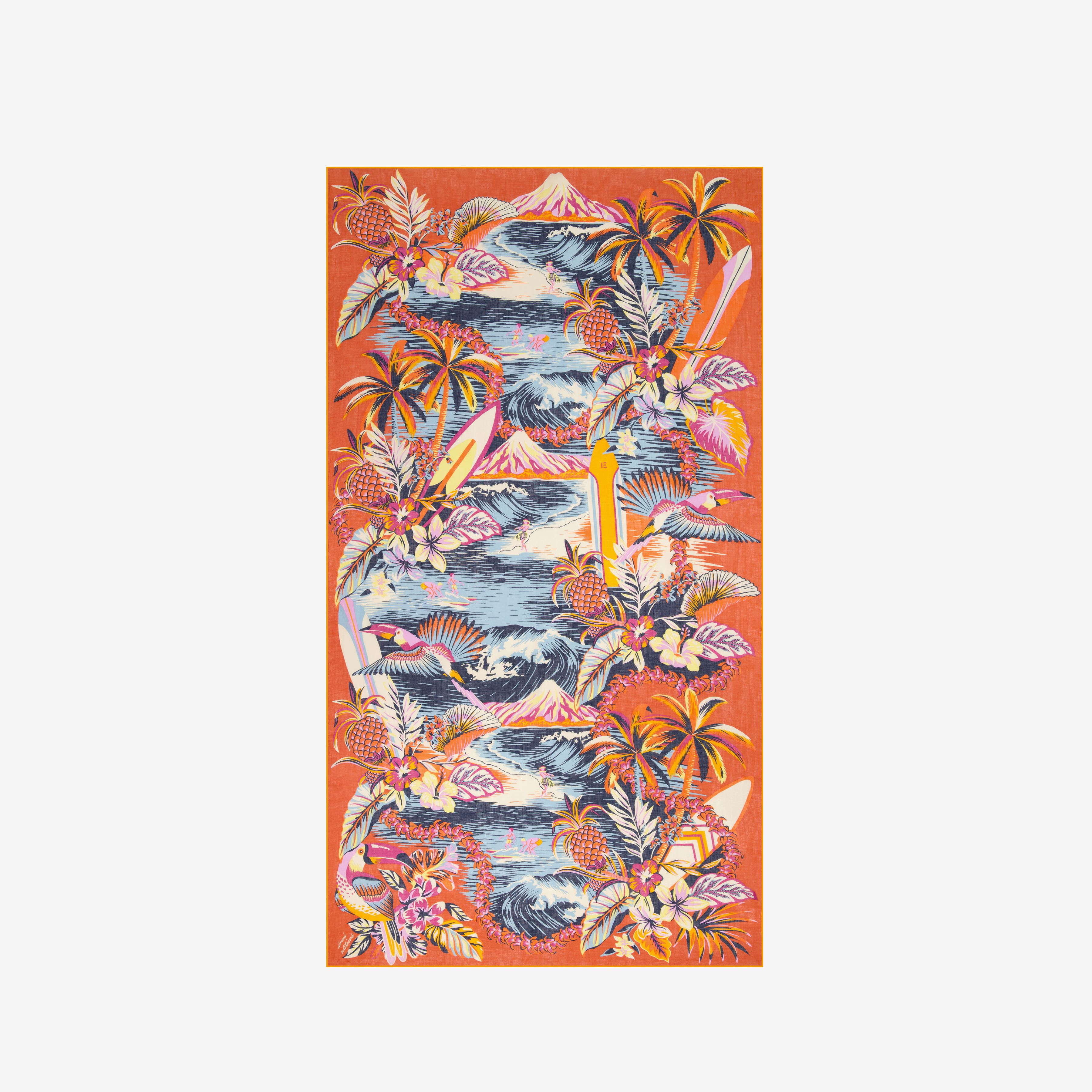 Scarf 100 - Hawai - Orange