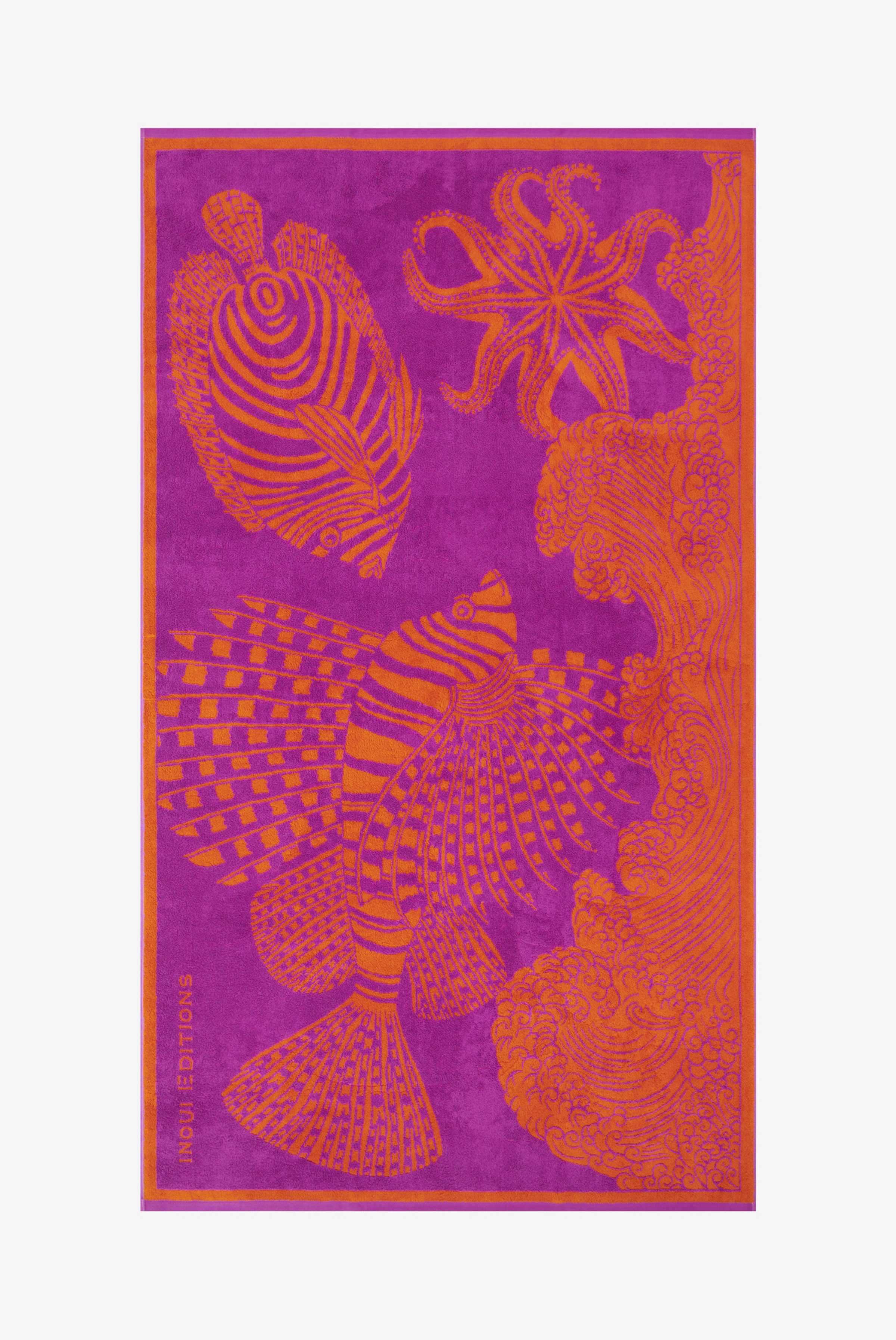 Beach Towel 100 - Poseidon - Purple