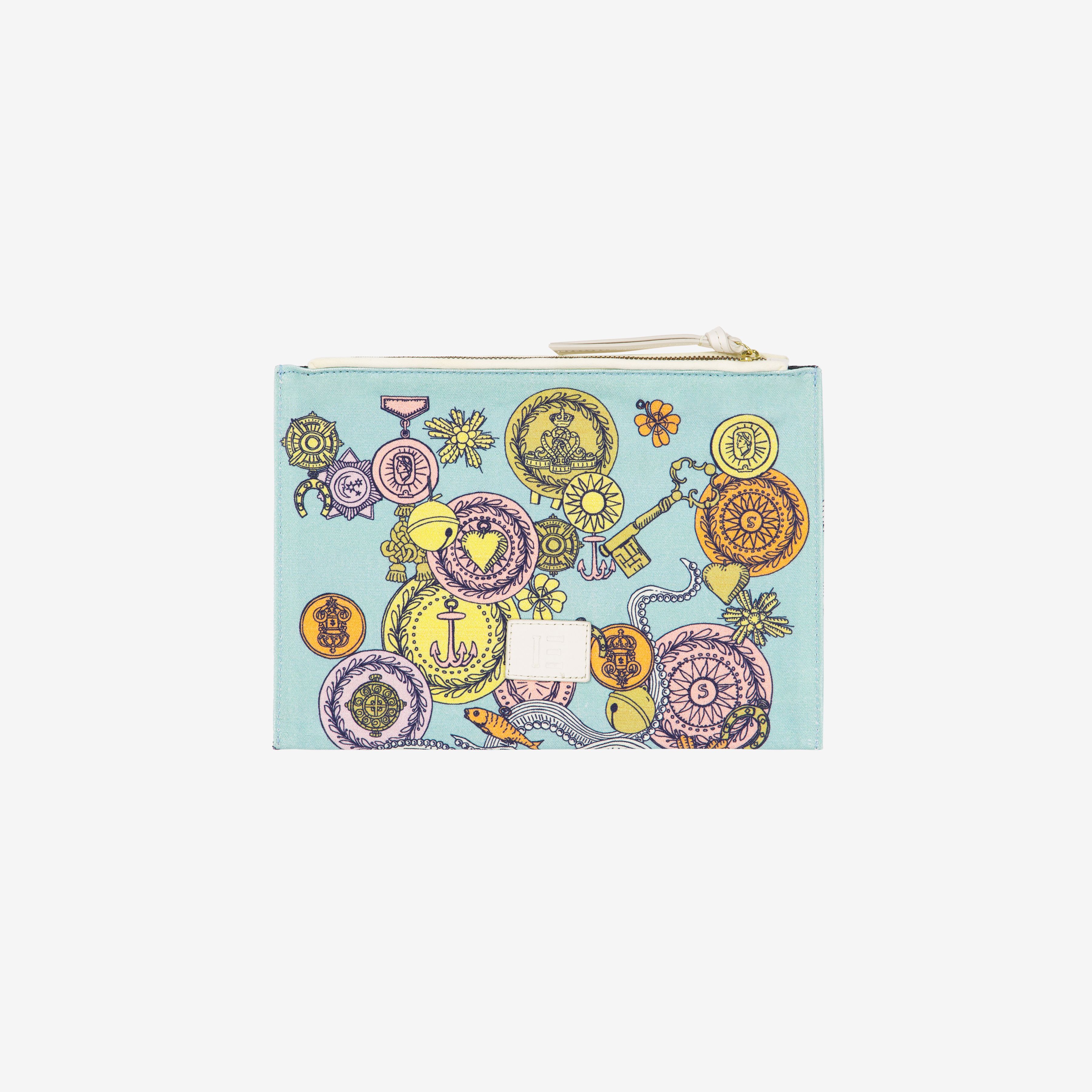 Pouch - Octopus - Turquoise
