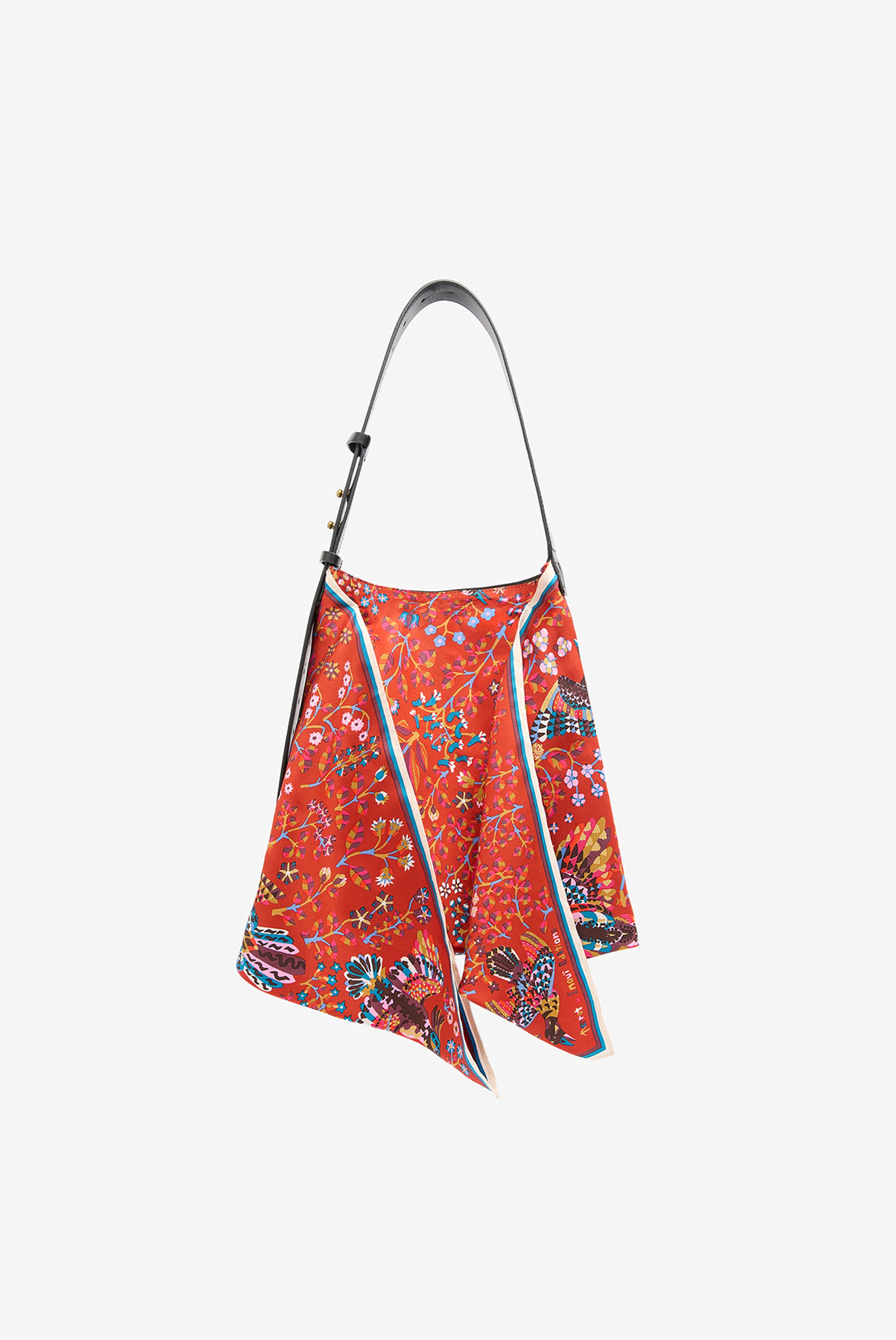Schal Tasche - Rene Perrot - Braun