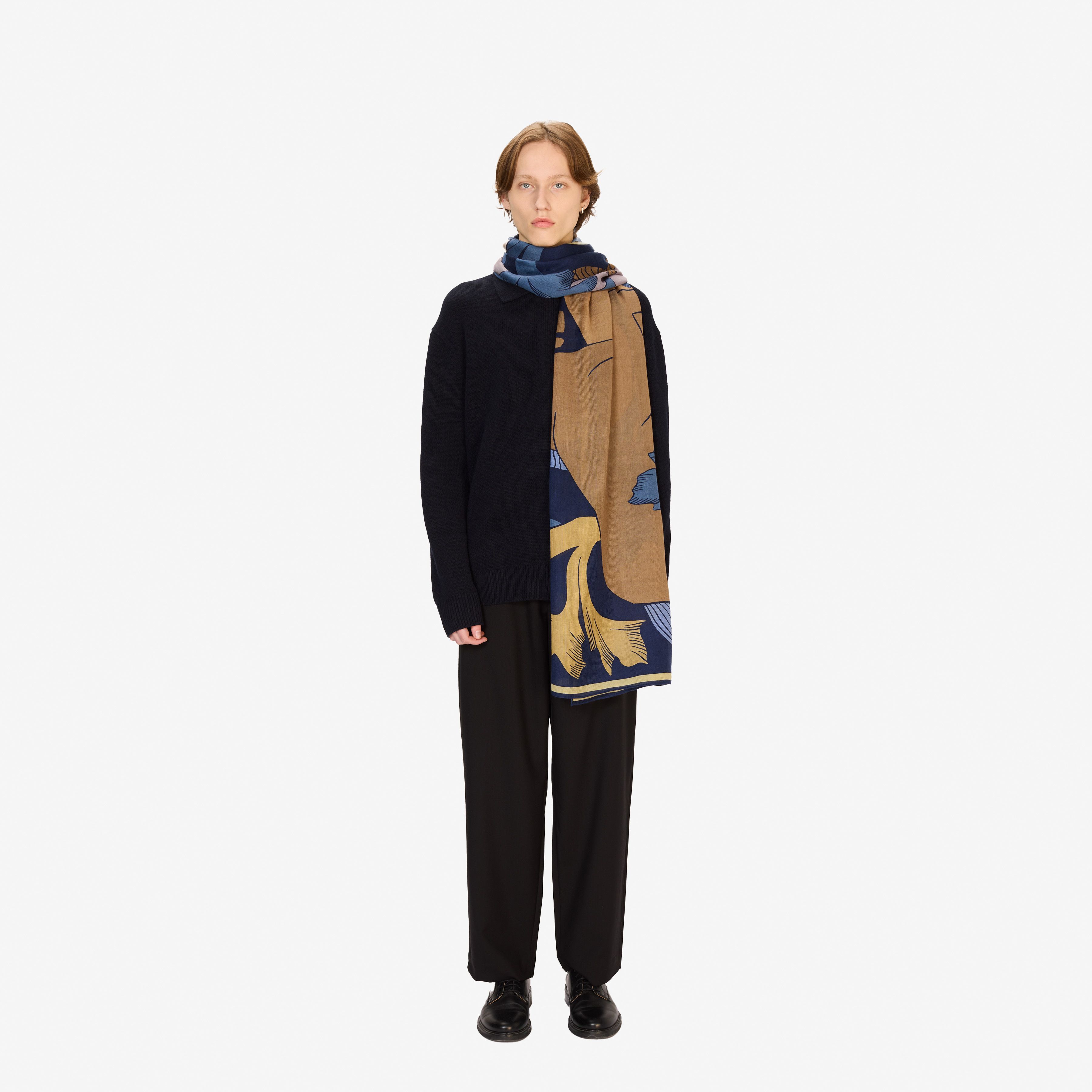 Scarf 100 - Cavale - Navy