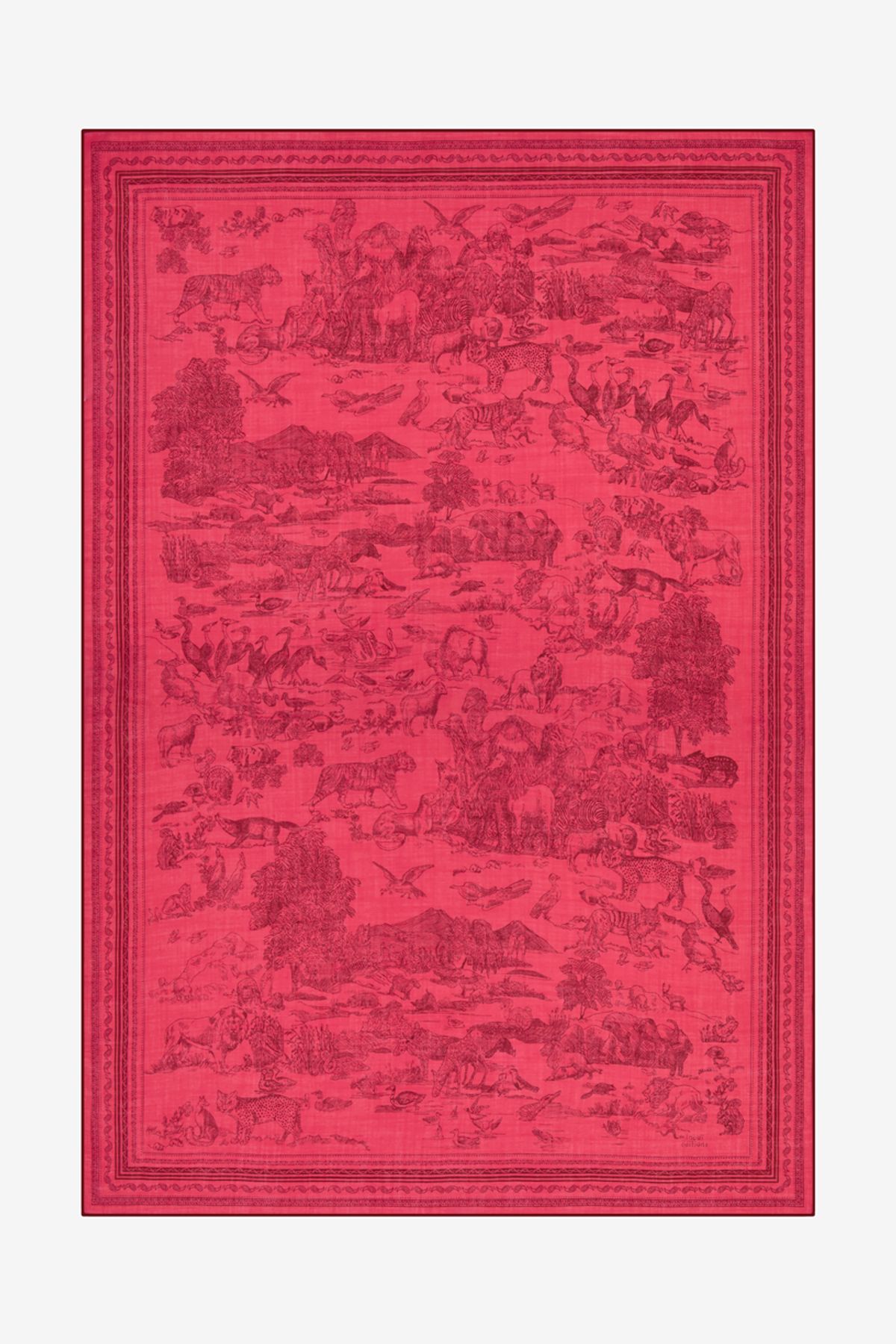 Scarf 130 - Reverie - Fuchsia