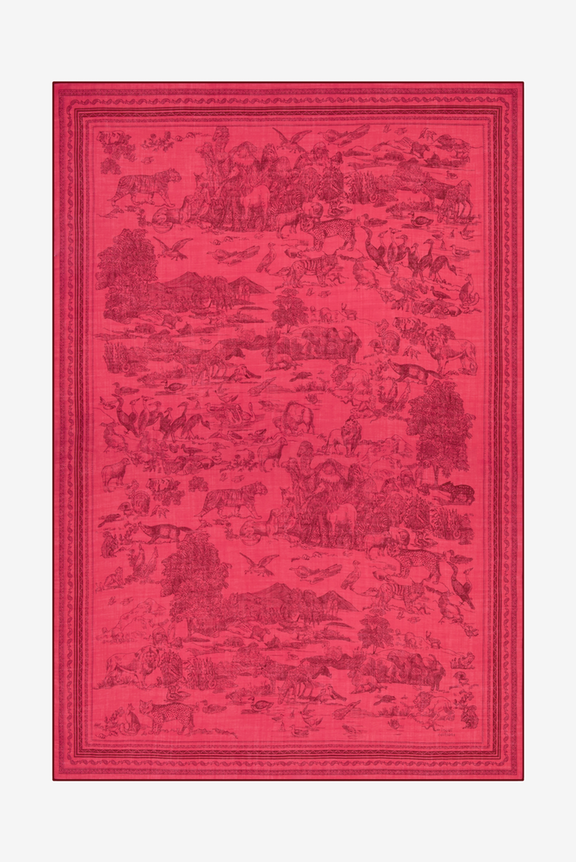 Scarf 130 - Reverie - Fuchsia