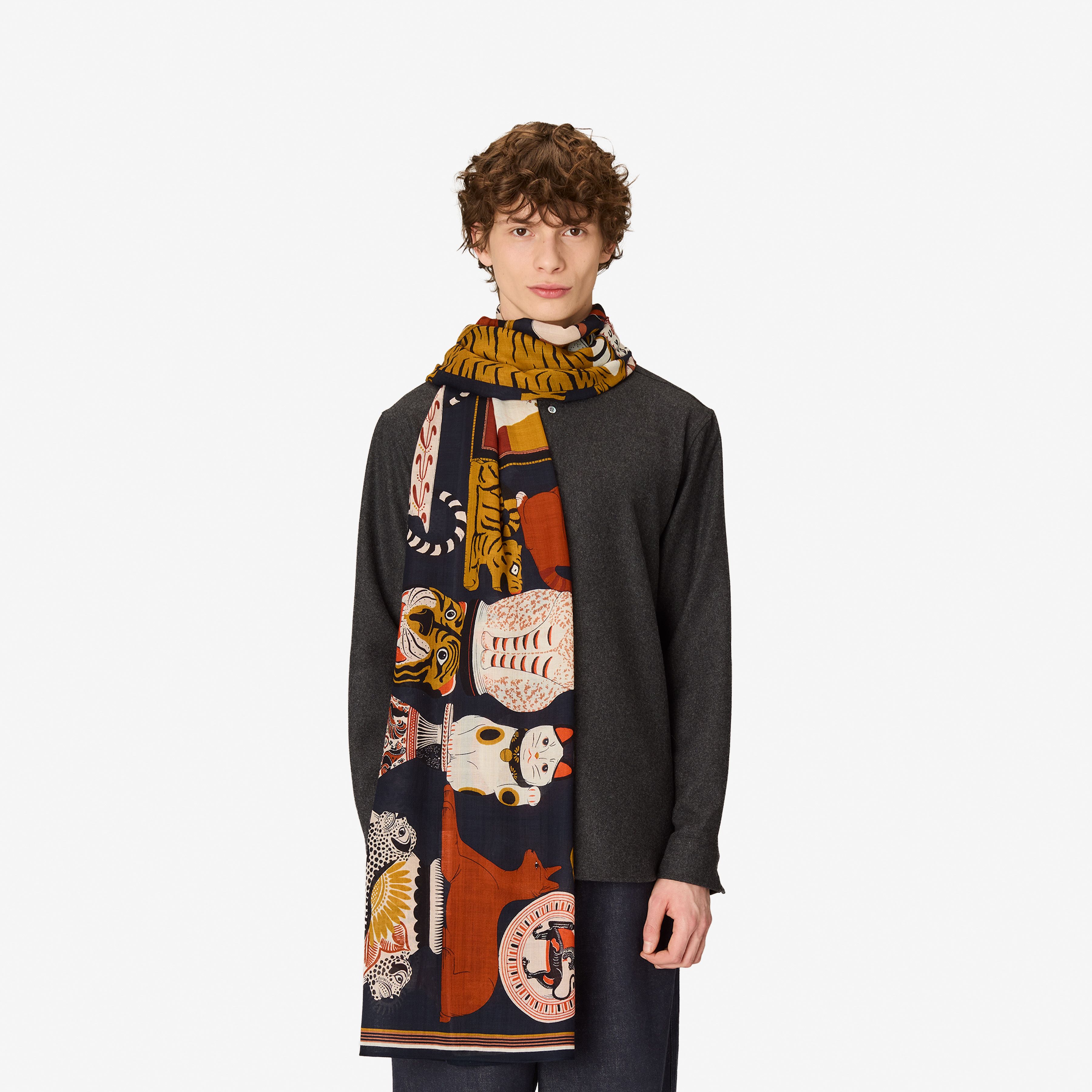 Scarf 70 - Collectionneur - Duck Blue